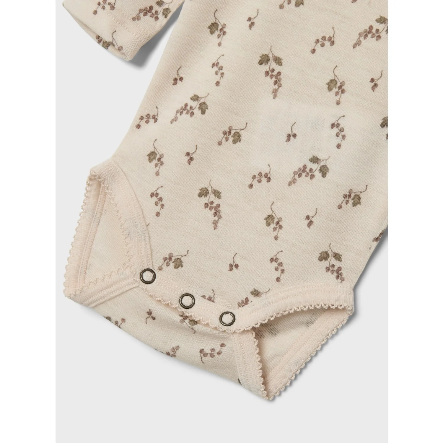 Lil'Atelier Morganite Berry Nbfnoel Nia Wool Ls Slim Body Lil Noos - Image 2