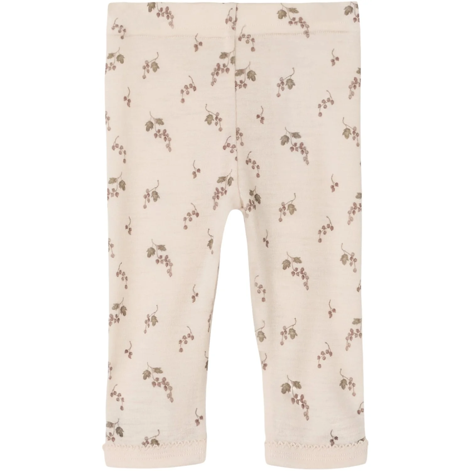 Lil'Atelier Morganite Berry Nbfnoel Nia Wool Slim Leggings Lil Noos