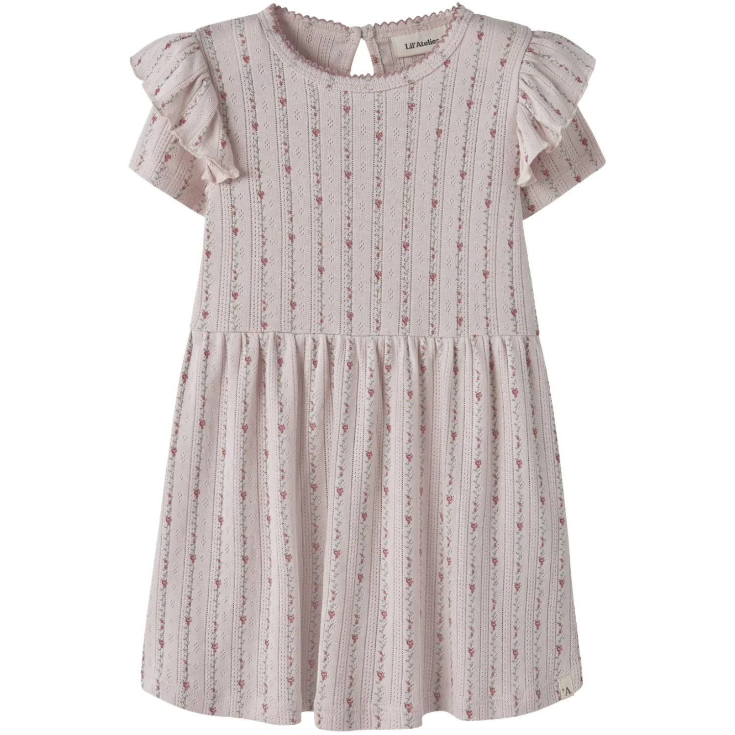 Lil'Atelier Morganite Flower Nmfrachello Duna Ss Dress Lil