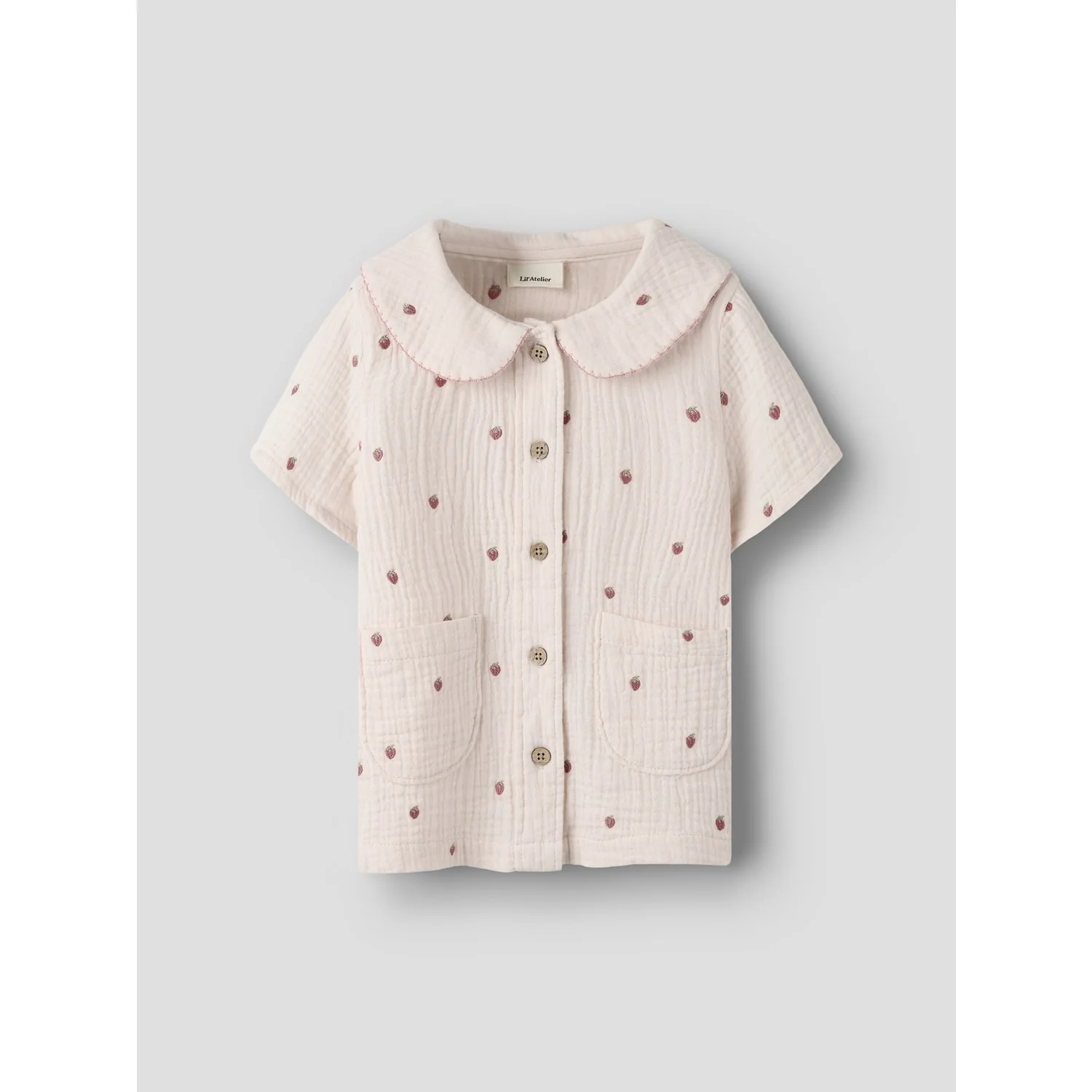 Lil'Atelier Morganite Nmfkamma Ss Loose Shirt Lil - Image 2