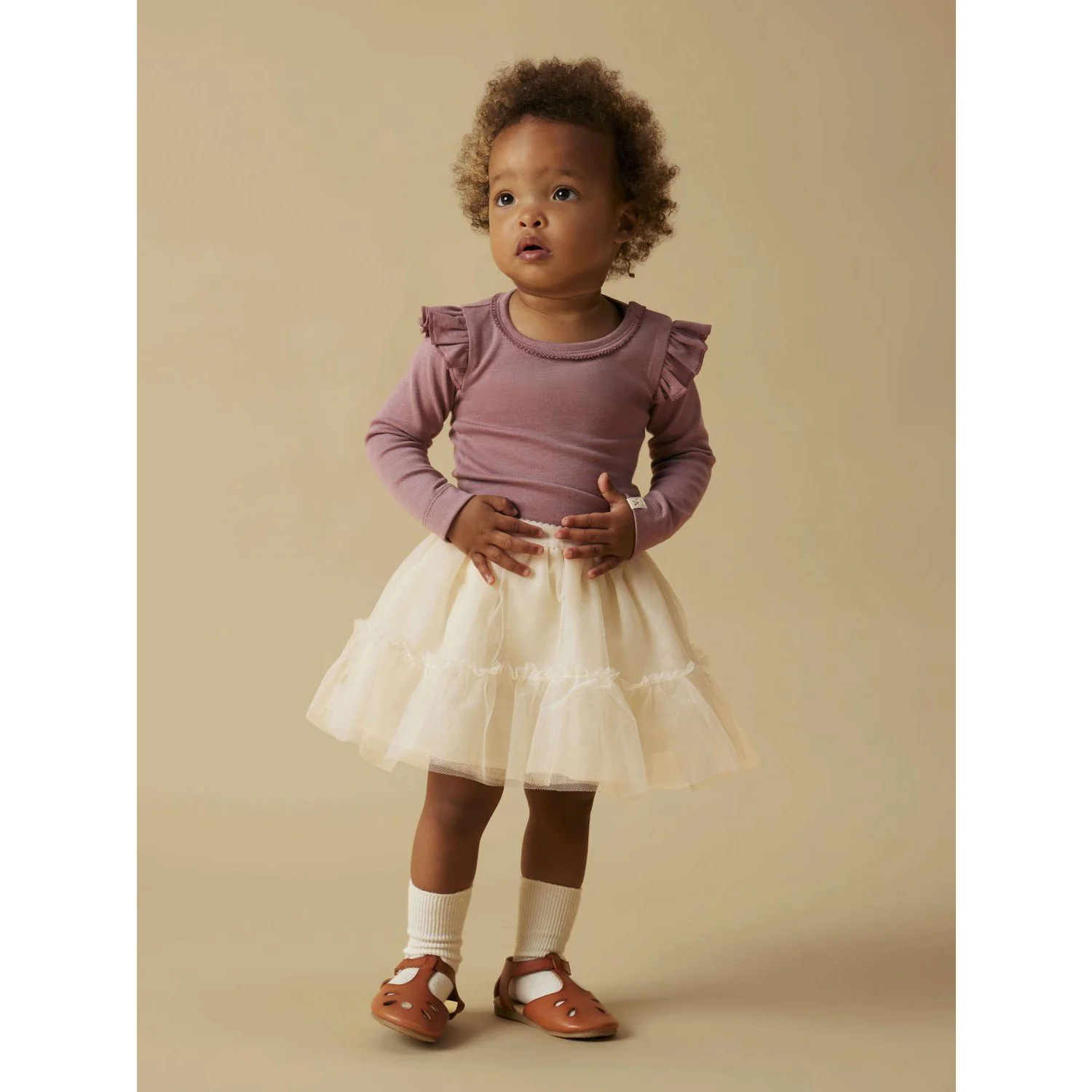 Lil'Atelier Nostalgia Rose Nbflayo Sev Ls Slim Body Solid Lil - Image 2