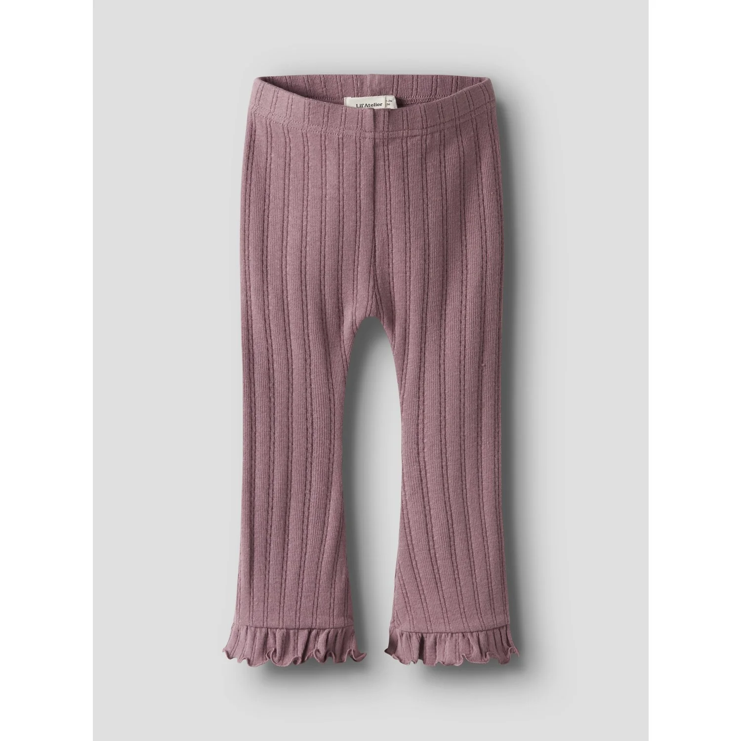 Lil'Atelier Nostalgia Rose Nmfrita Sig Bootcut Leggings Lil - Image 3