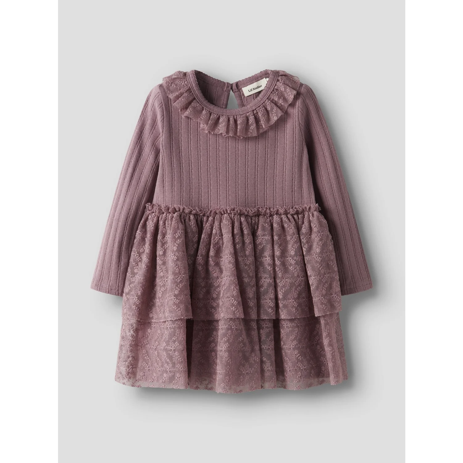 Lil'Atelier Nostalgia Rose Nmfrobelle Ls Dress Lil - Image 4