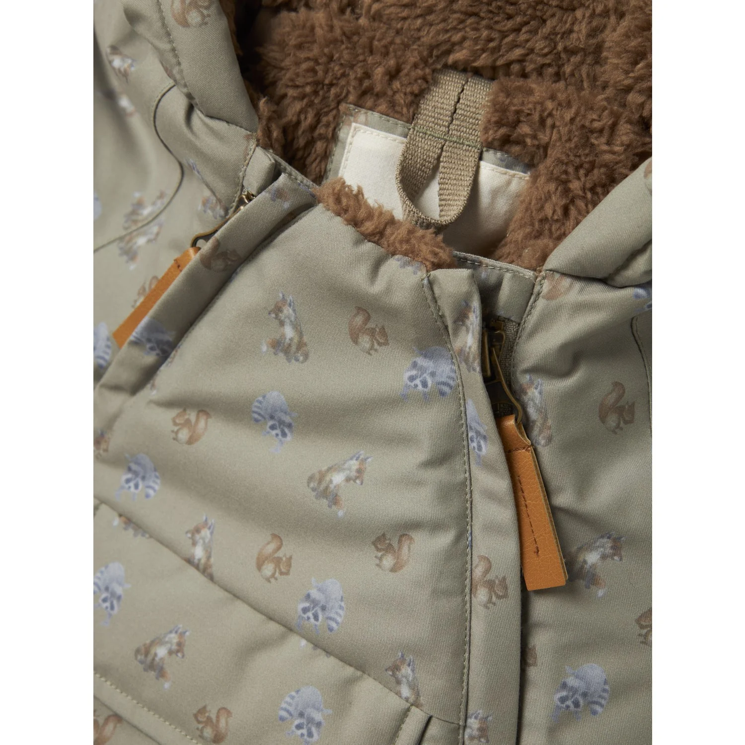 Lil'Atelier Overland Trek Animals Nbmlasnow05 Jkt Aop Fo Lil - Image 4
