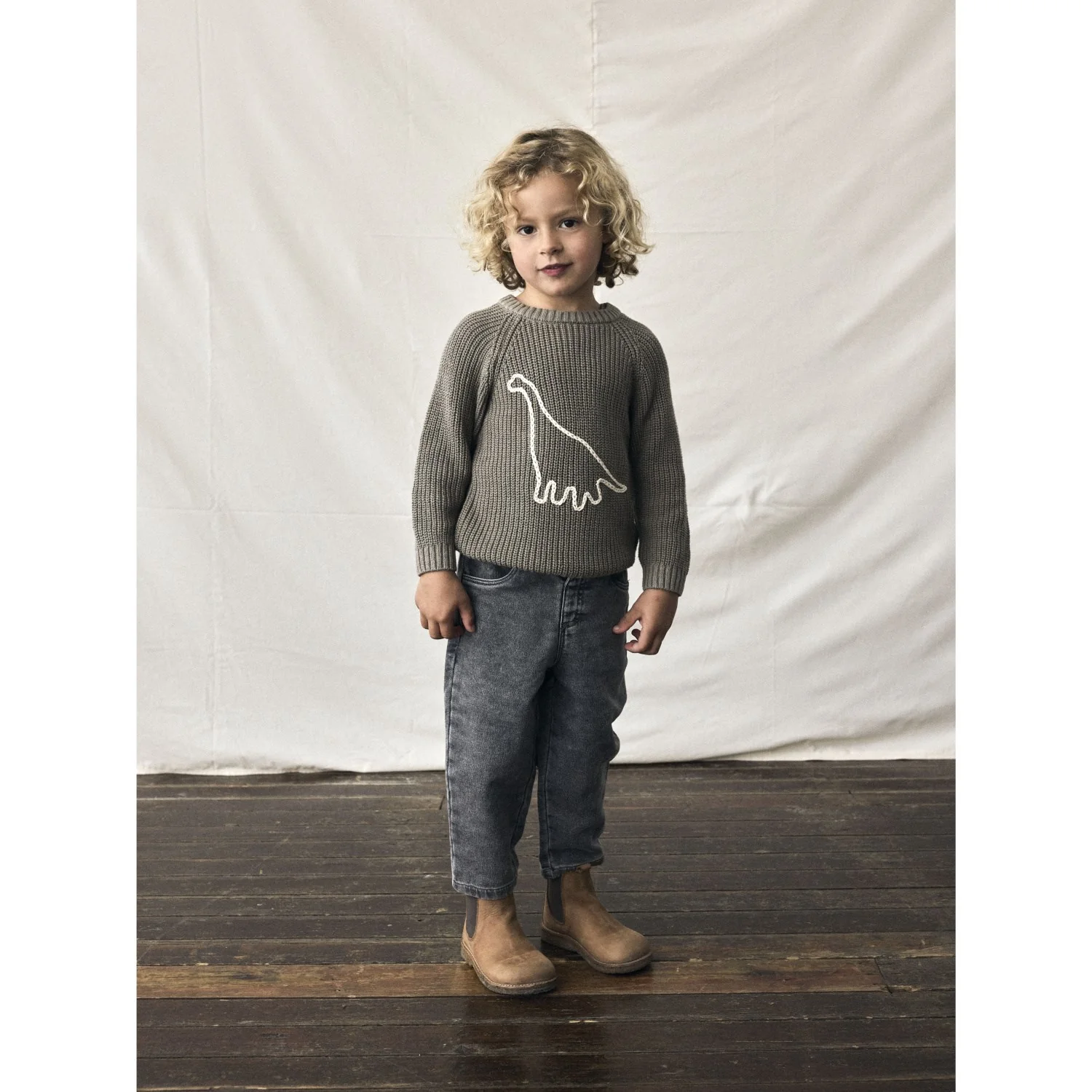 Lil'Atelier Overland Trek Emlen Emb Knit - Image 2