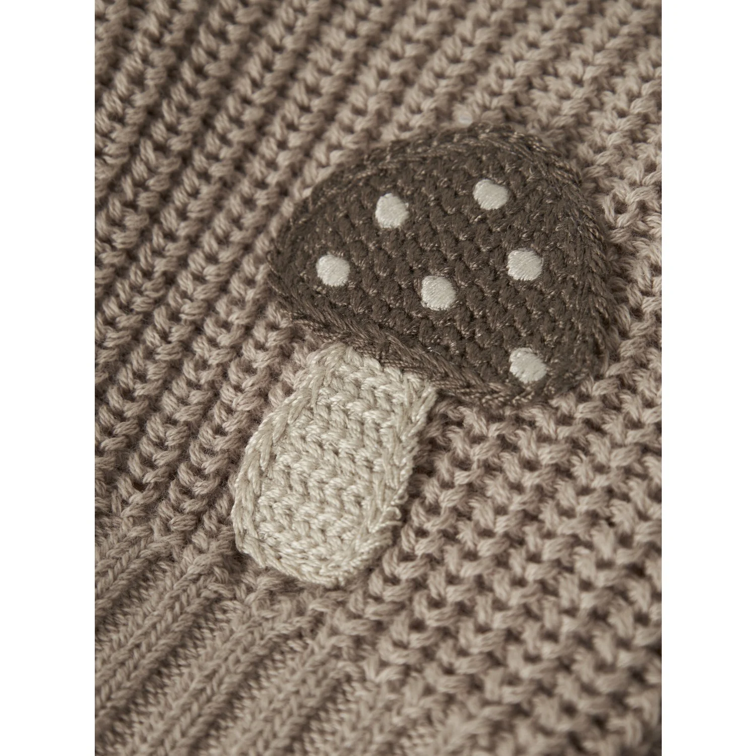 Lil'Atelier Oxford Tan Nbmemlen Lak Ls Knit Card Lil - Image 2