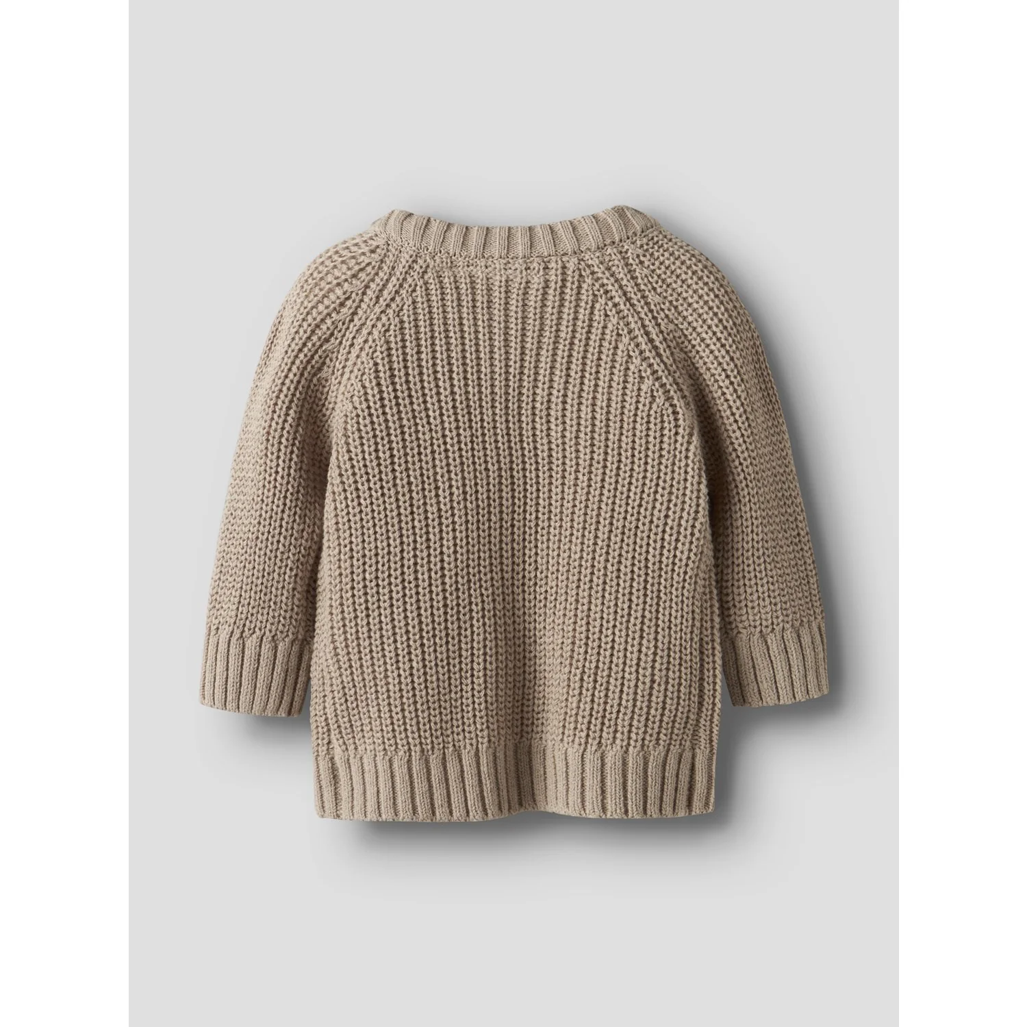 Lil'Atelier Oxford Tan Nbmemlen Lak Ls Knit Card Lil - Image 3