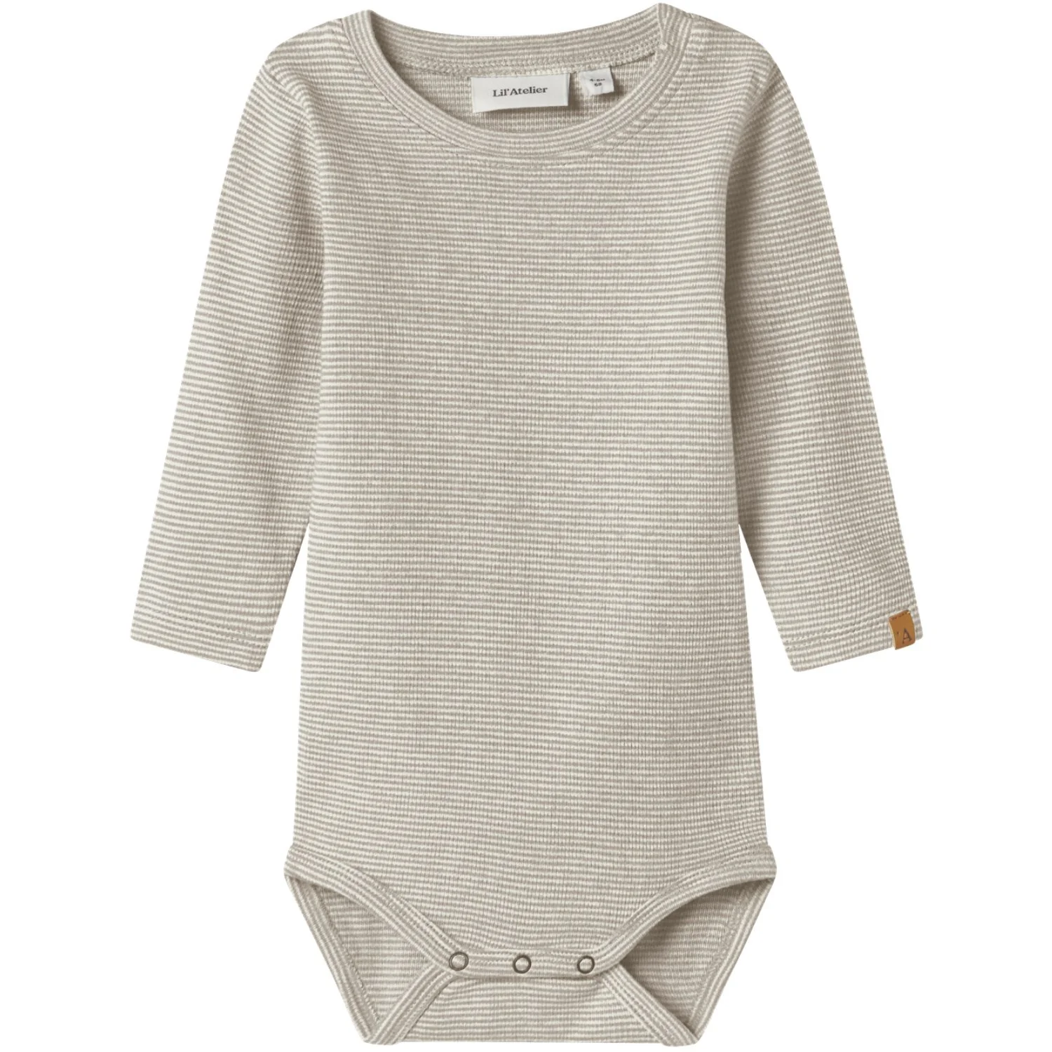 Lil'Atelier Oxford Tan Nbmfeng Ls Slim Body Lil