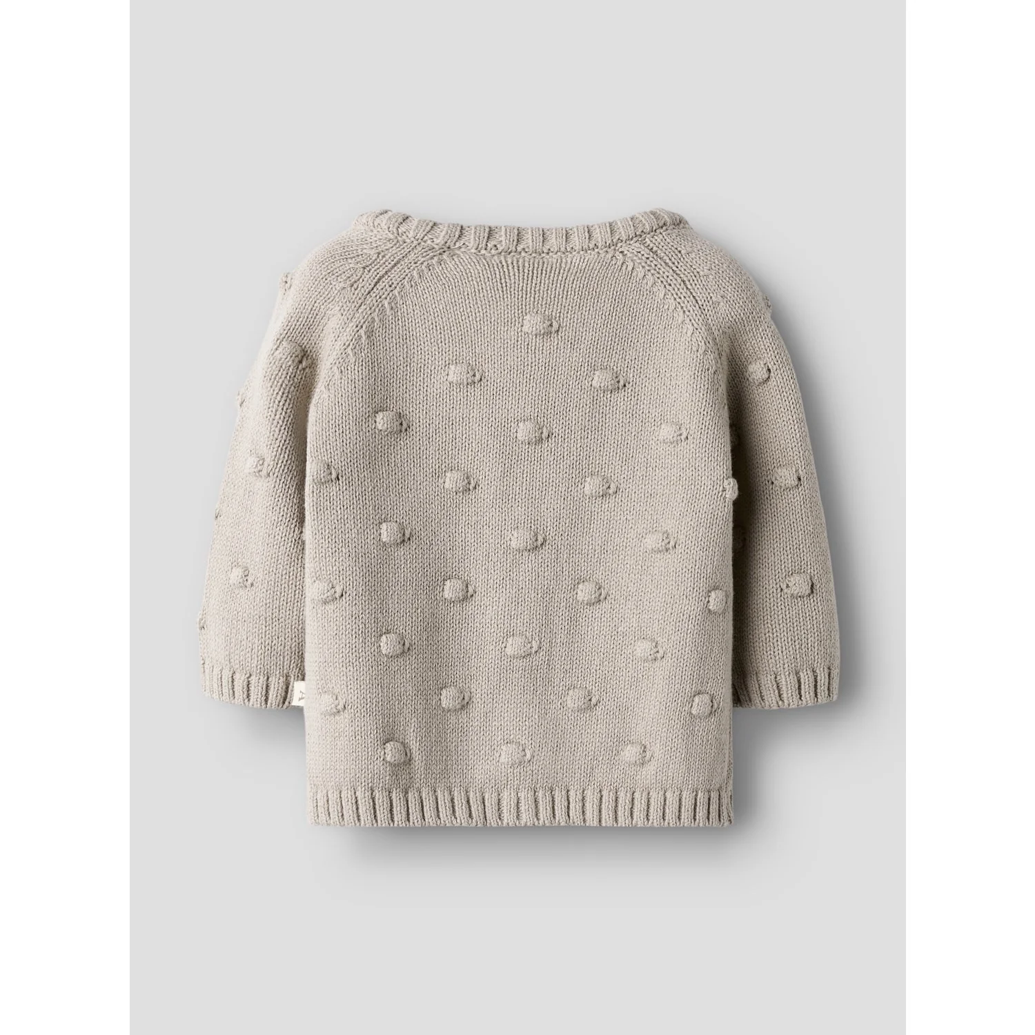 Lil'Atelier Oxford Tan Nbngable Ls Knit Card Lil - Image 3