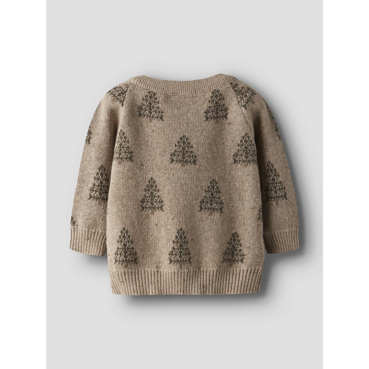 Lil'Atelier Oxford Tan Nbngalto Bob Ls Knit Lil - Image 2