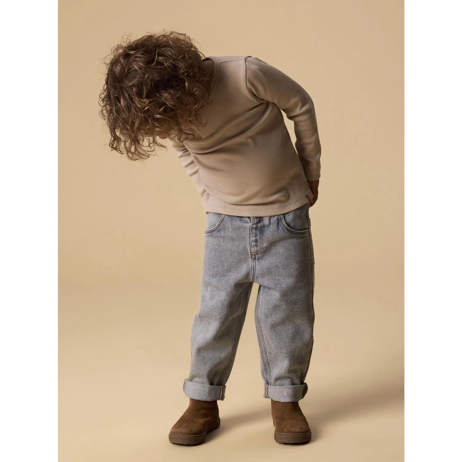 Lil'Atelier Oxford Tan Nmmlago Ls Slim Top Lil - Image 5