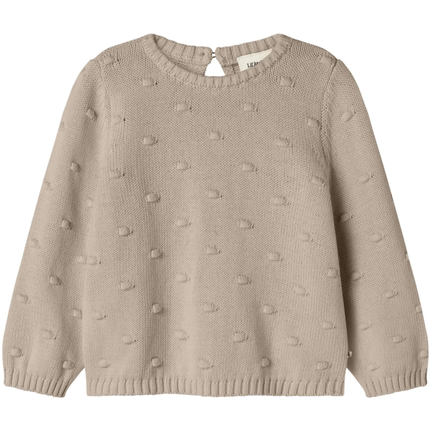 Lil'Atelier Oxford Tan Nmngable Ls Loose Knit Lil