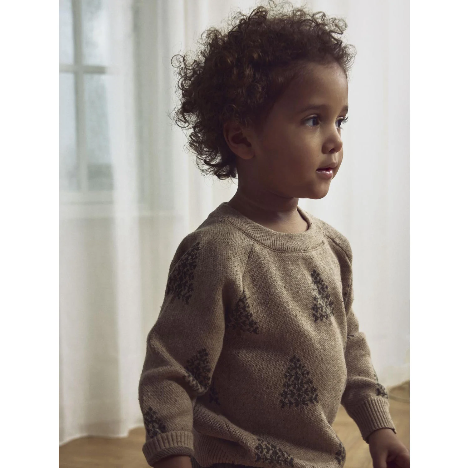 Lil'Atelier Oxford Tan Nmngalto Bob Ls Knit Lil - Image 3