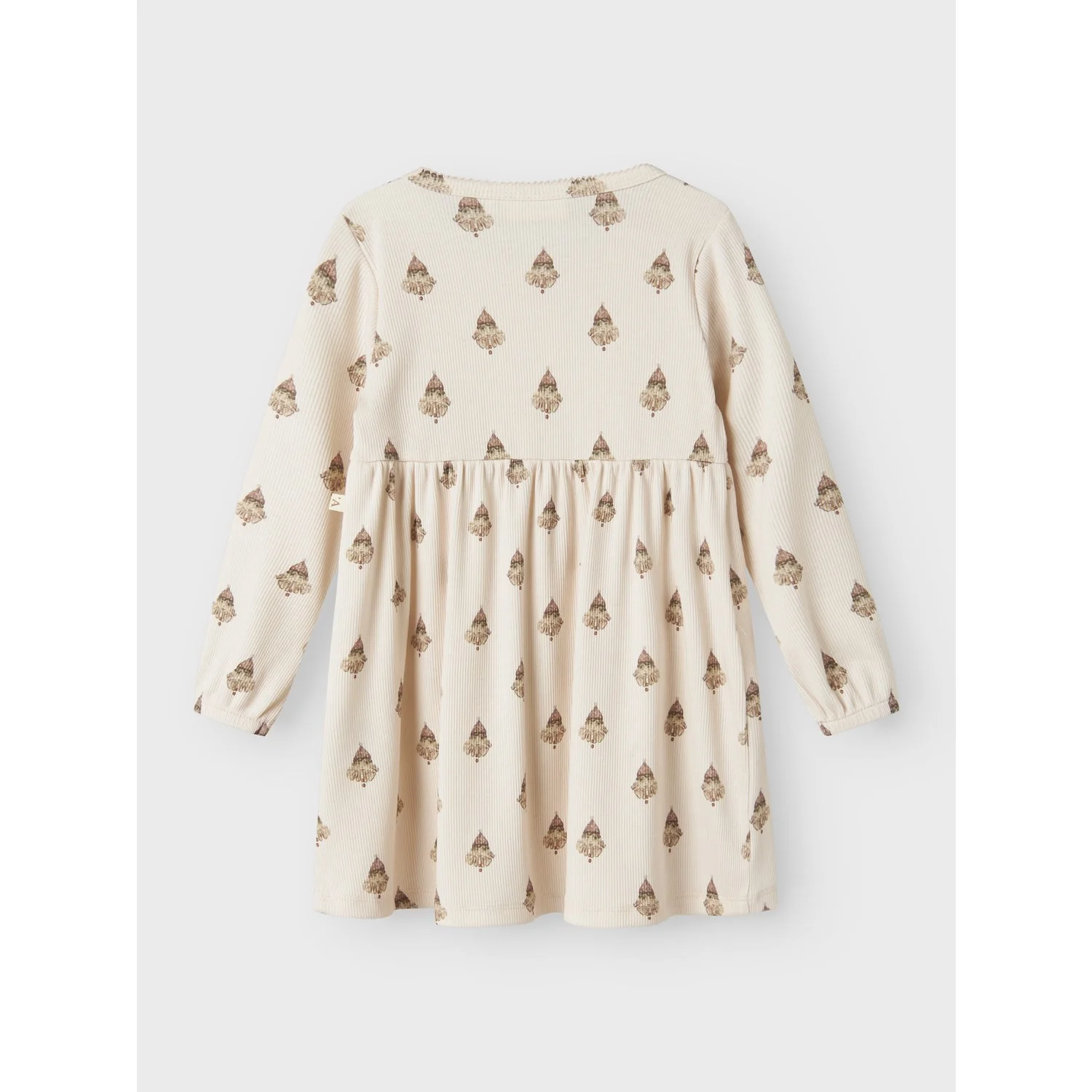 Lil'Atelier Pastel Parchment Nmflavo Emi Ls Dress Lil - Image 4
