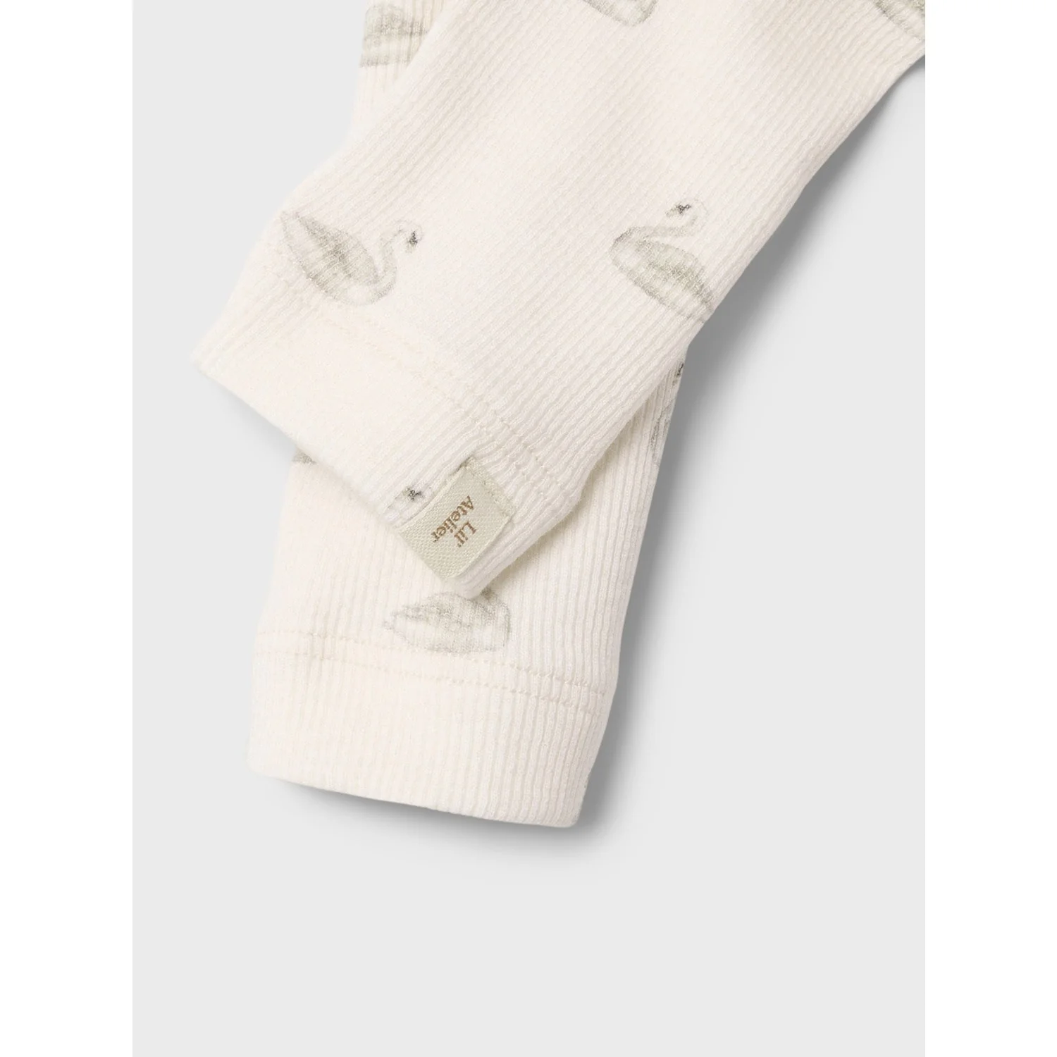 Lil'Atelier Pastel Parchment Swan Nbfgavo Efi Slim Legging Lil Noos - Image 2