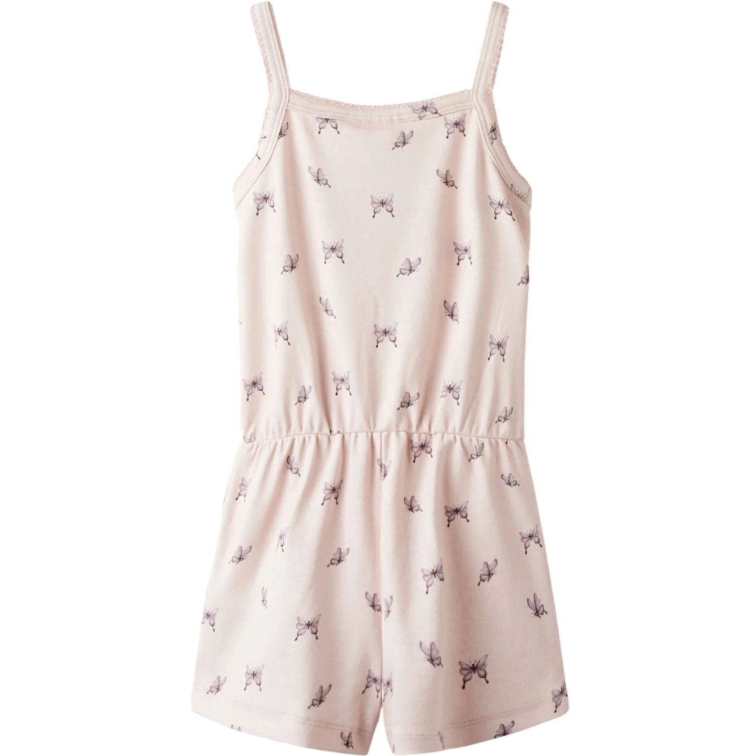 Lil'Atelier Peach Blush Butterfly Gayo Sak Strap Suit