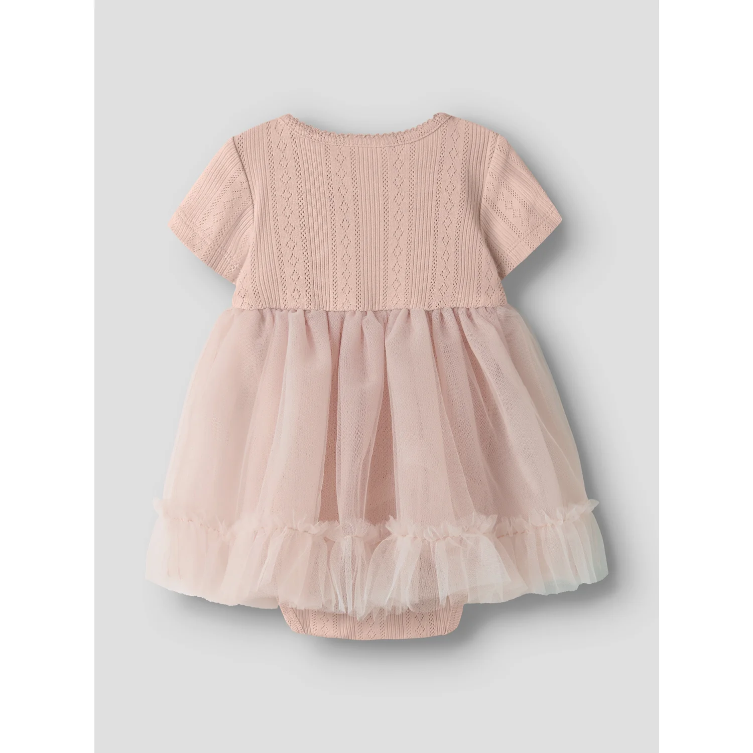 Lil'Atelier Peach Whip Nbffanella Ss Body Tulle Dress Lil - Image 3