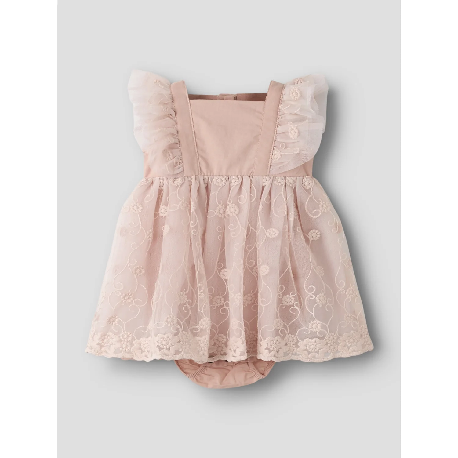 Lil'Atelier Peach Whip Nbffeya Sl Tulle Body Dress Lil - Image 5