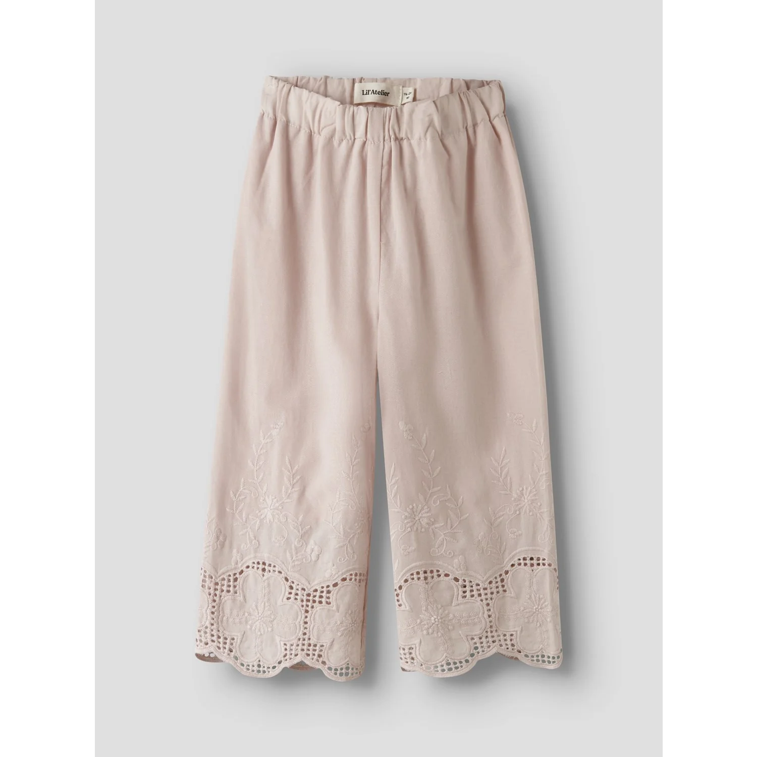 Lil'Atelier Peach Whip Nmfdayna Wide Ancle Pants Lil - Image 3