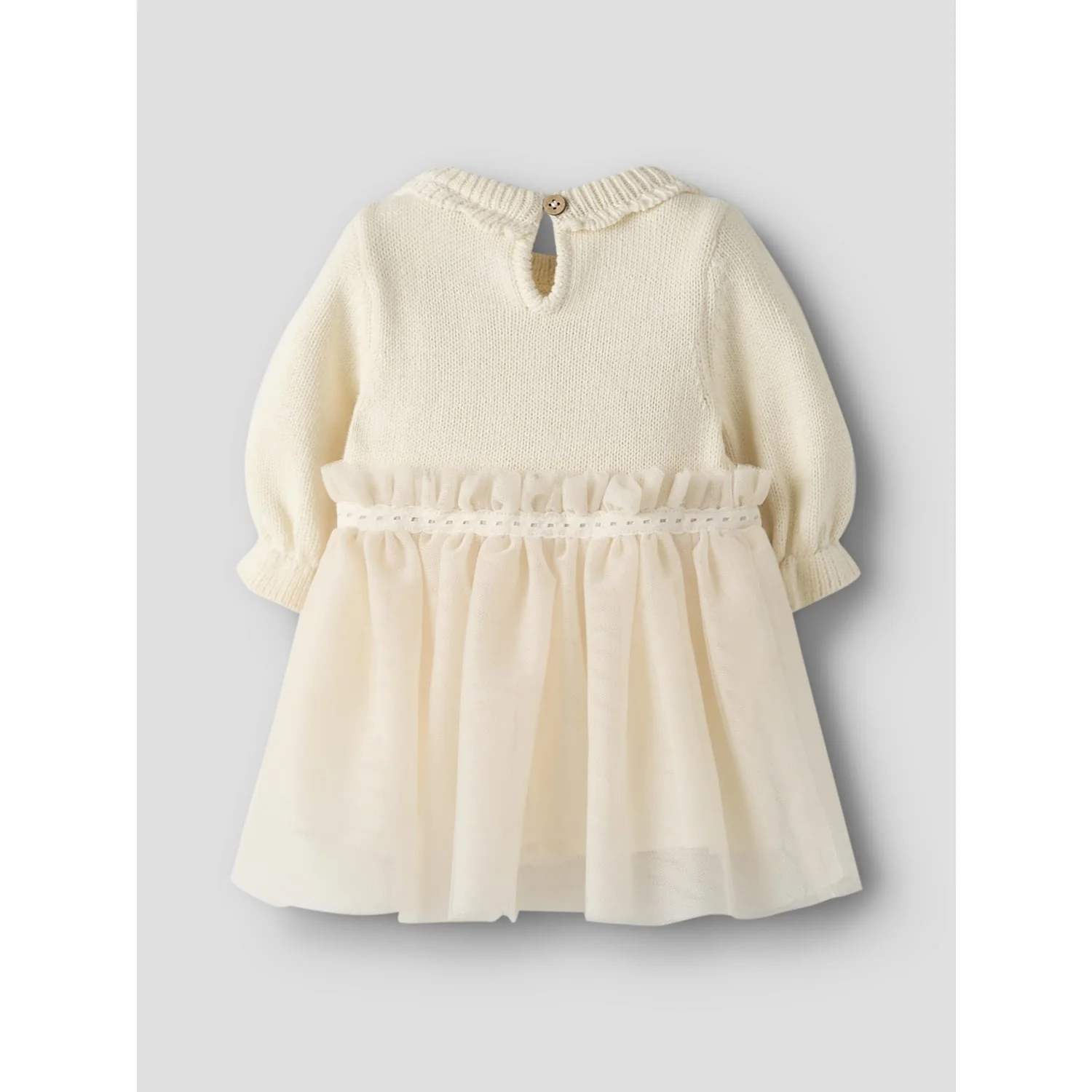 Lil'Atelier Pistachio Shell Nbfsarina Ls Knit Body Dress Lil - Image 3