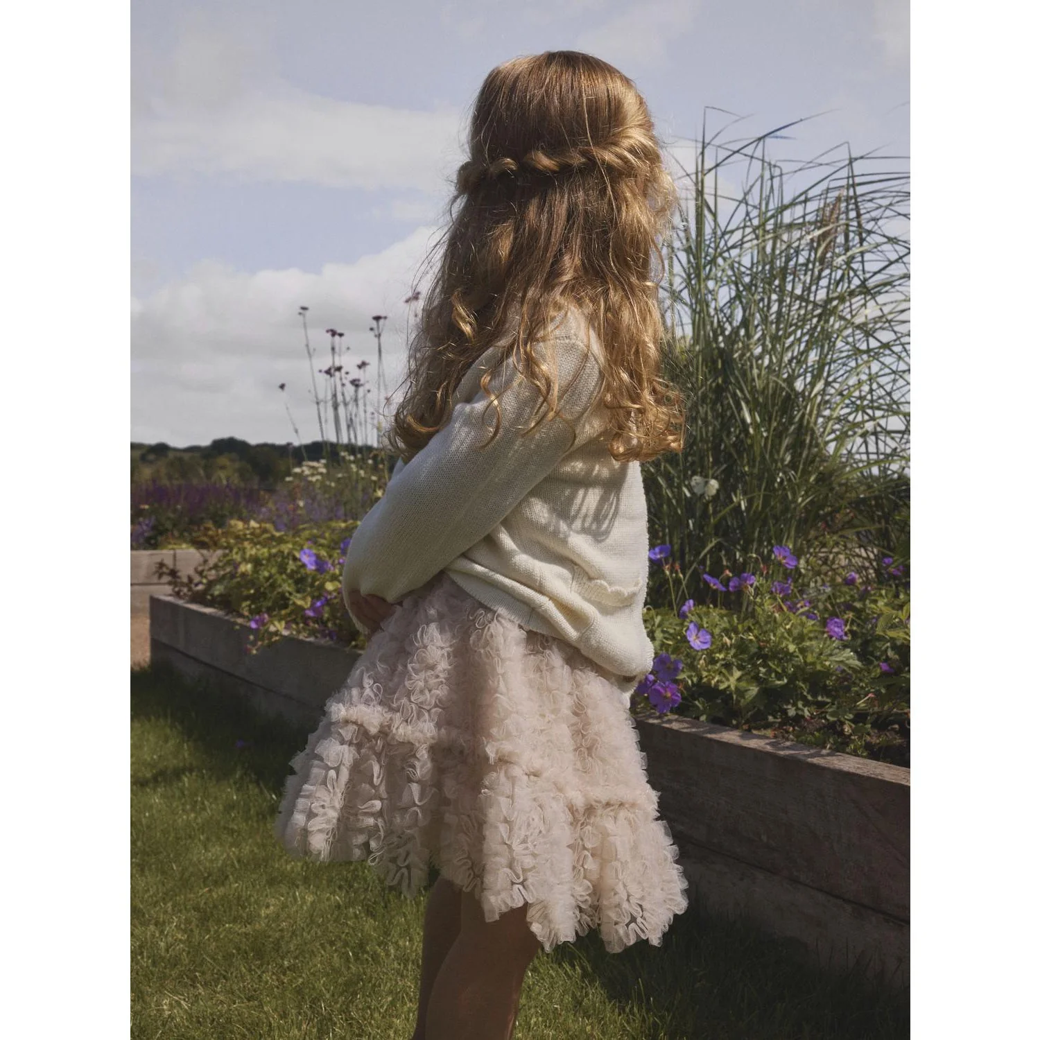 Lil'Atelier Pumice Stone Nmffauna Tulle Skirt Lil - Image 2