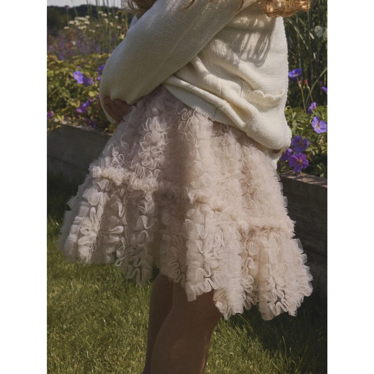 Lil'Atelier Pumice Stone Nmffauna Tulle Skirt Lil - Image 3