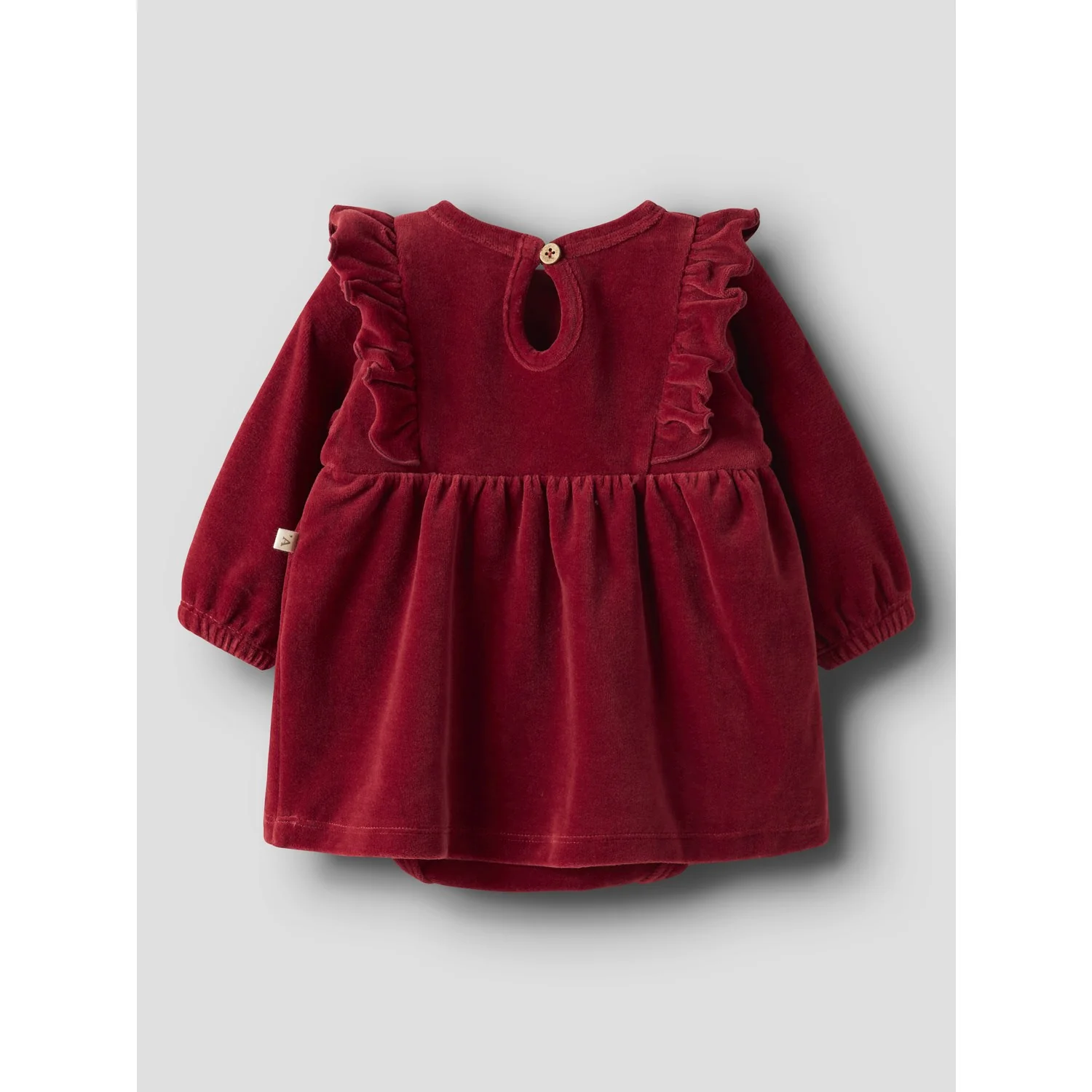 Lil'Atelier Red Dahlia Nbfsaga Sag Ls Body Dress Lil - Image 2