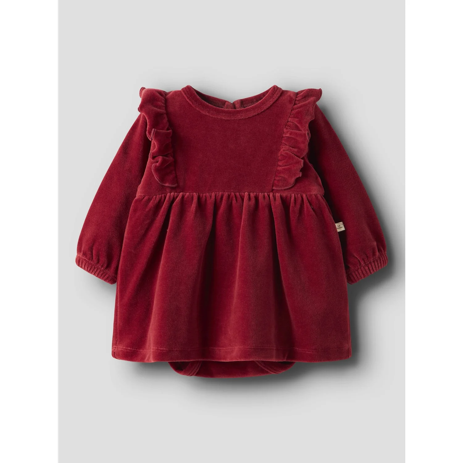 Lil'Atelier Red Dahlia Nbfsaga Sag Ls Body Dress Lil - Image 3