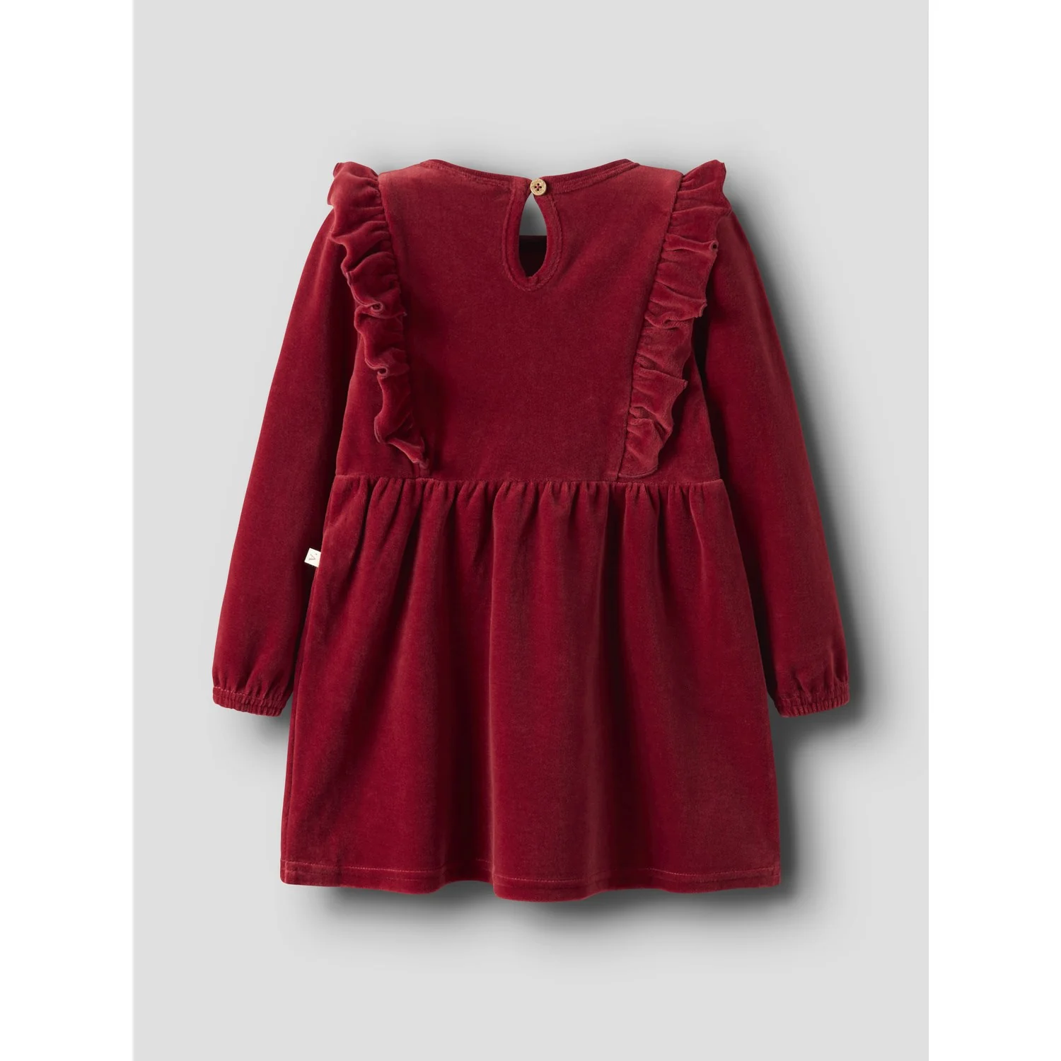 Lil'Atelier Red Dahlia Nmfsaga Sag Ls Dress Lil - Image 2
