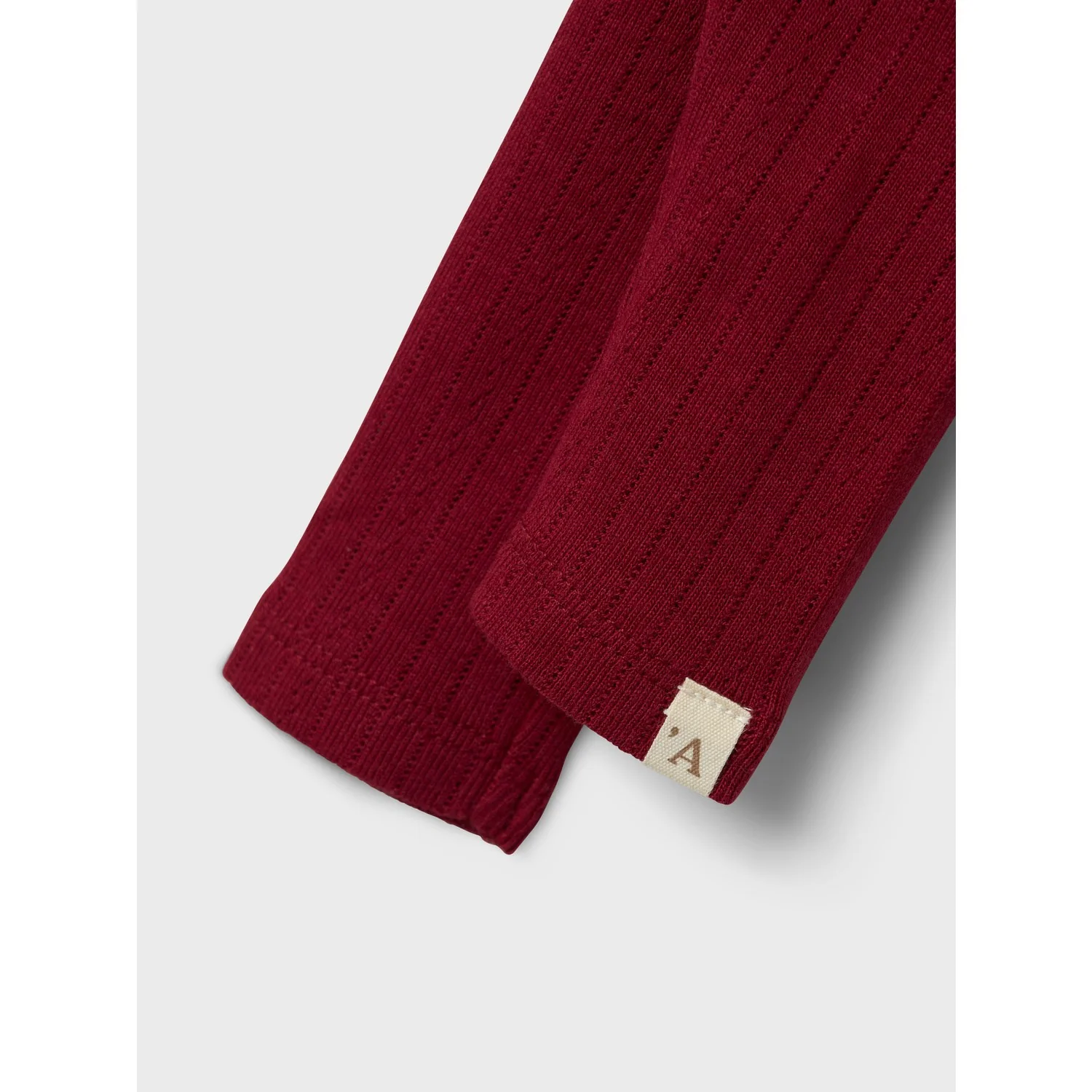 Lil'Atelier Red Dahlia Rachel Nam Slim Leggings - Image 2