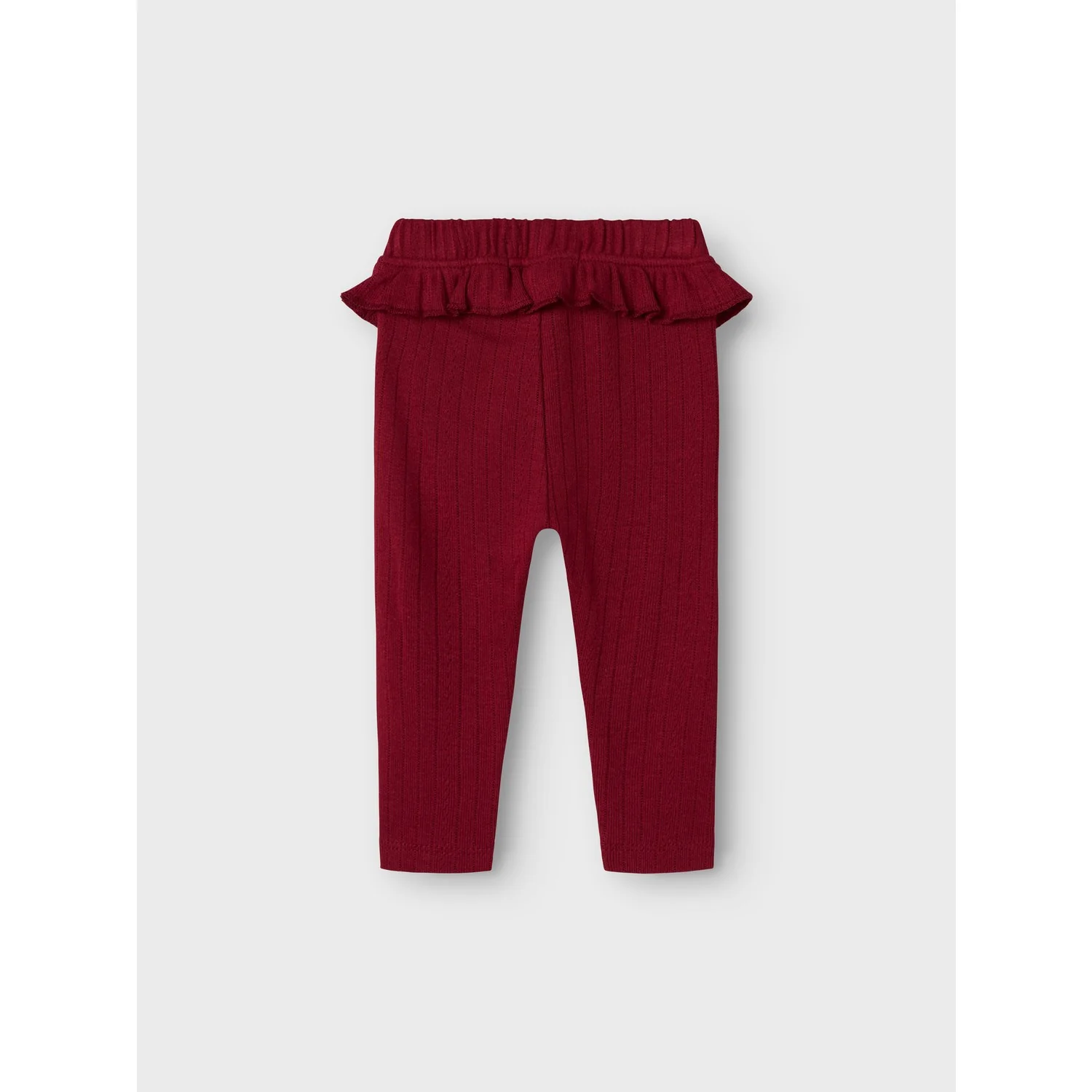 Lil'Atelier Red Dahlia Rachel Nam Slim Leggings - Image 3