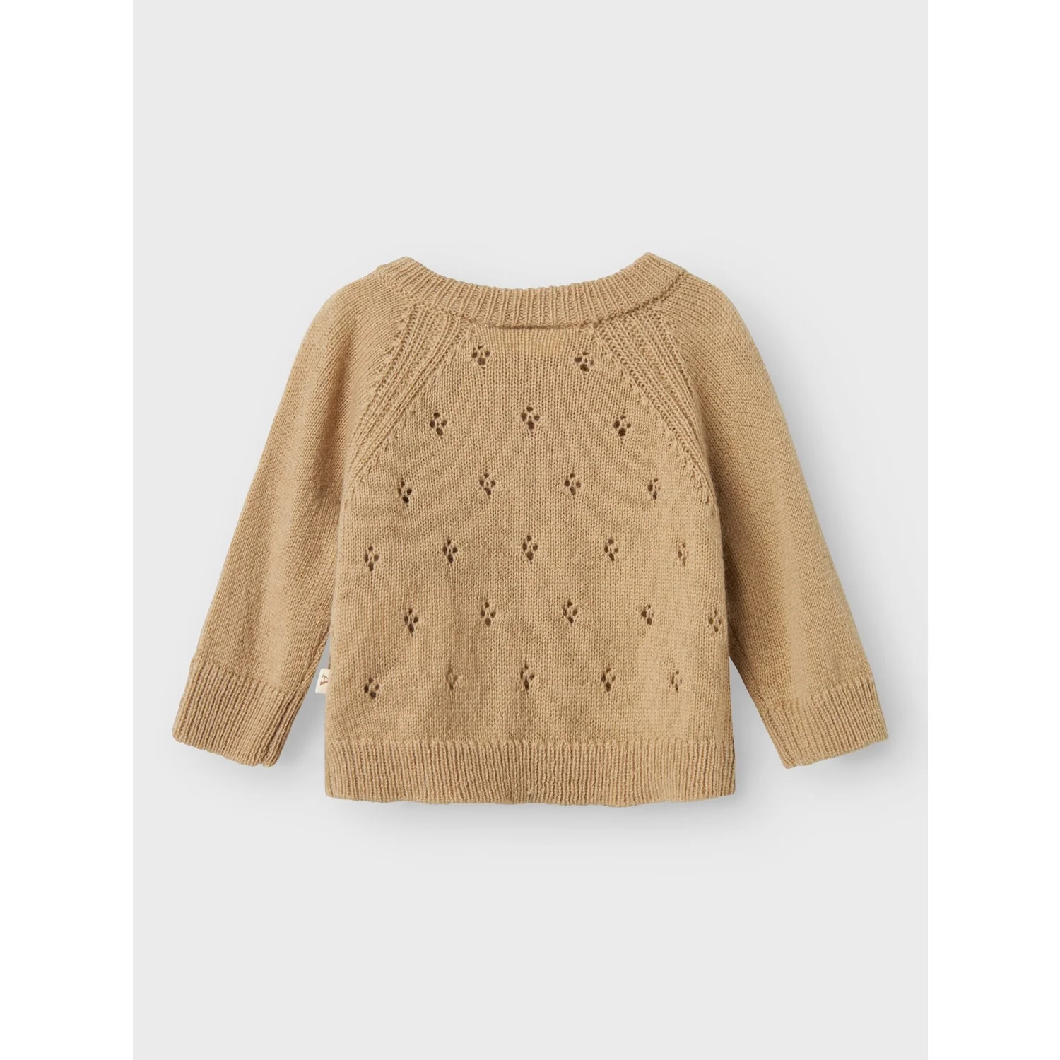 Lil'Atelier Safari Melange Nbnnalio Ls Wrap Knit Lil - Image 5