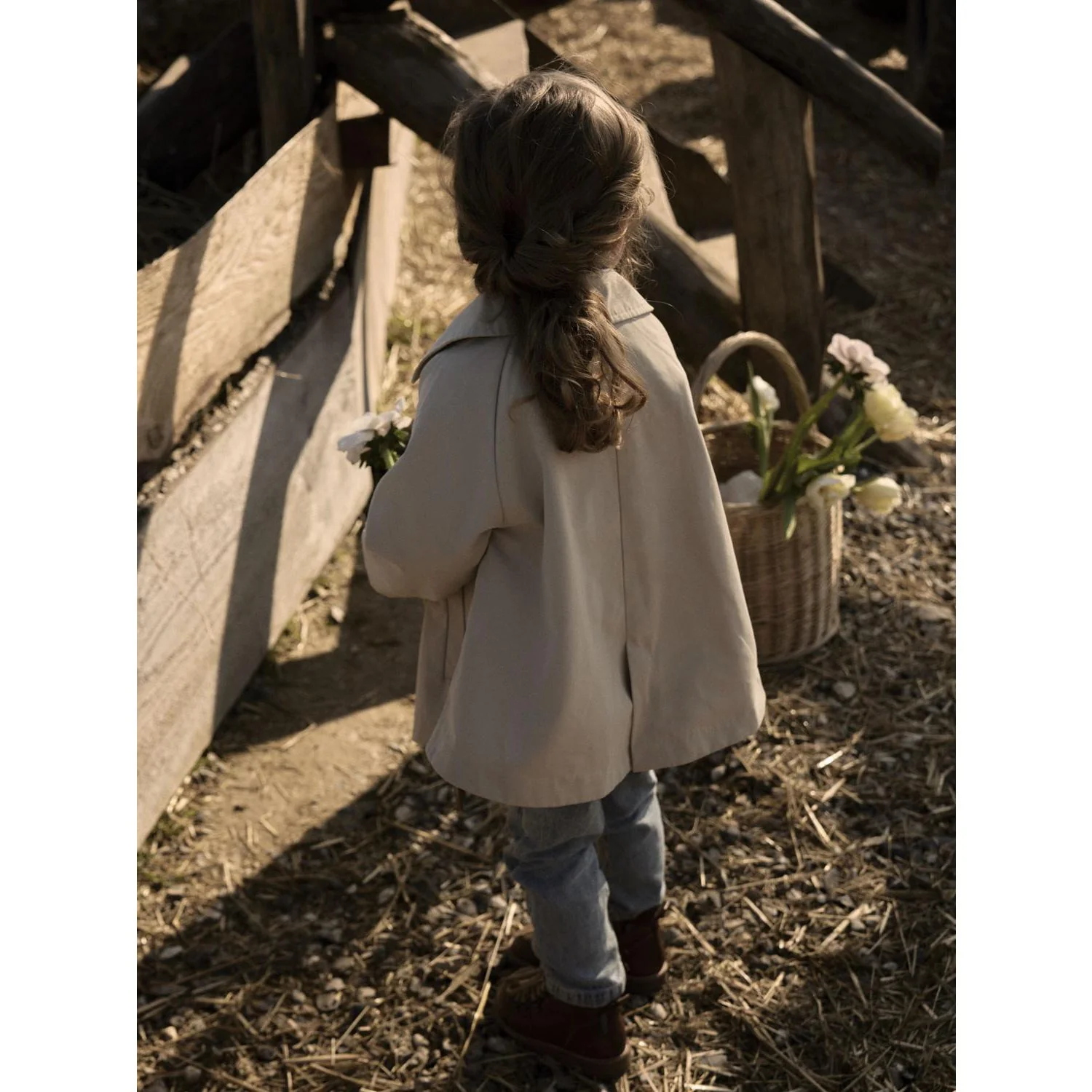 Lil'Atelier Safari Nmflamadelin Loose Long Jacket Lil - Image 3