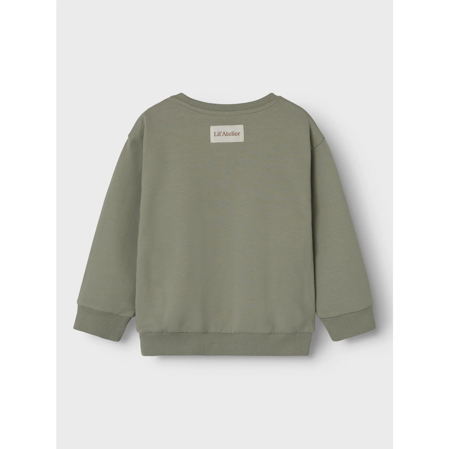 Lil'Atelier Seagrass Nmmomads Ls Loose Sweat Lil - Image 3