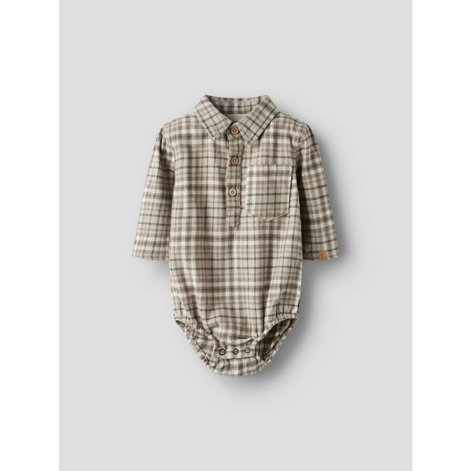 Lil'Atelier Sepia Tint Nbmrebel Ls Body Shirt Lil - Image 3