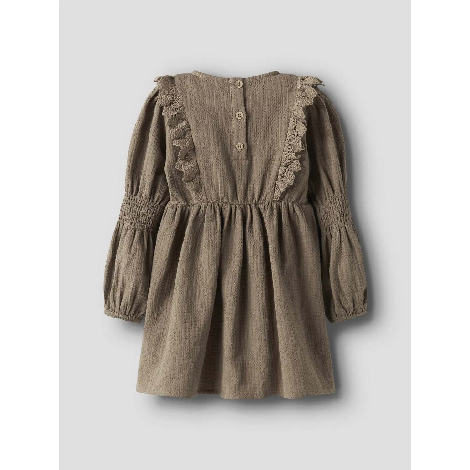 Lil'Atelier Sepia Tint Nmfrosita Liu Ls Dress Lil - Image 5