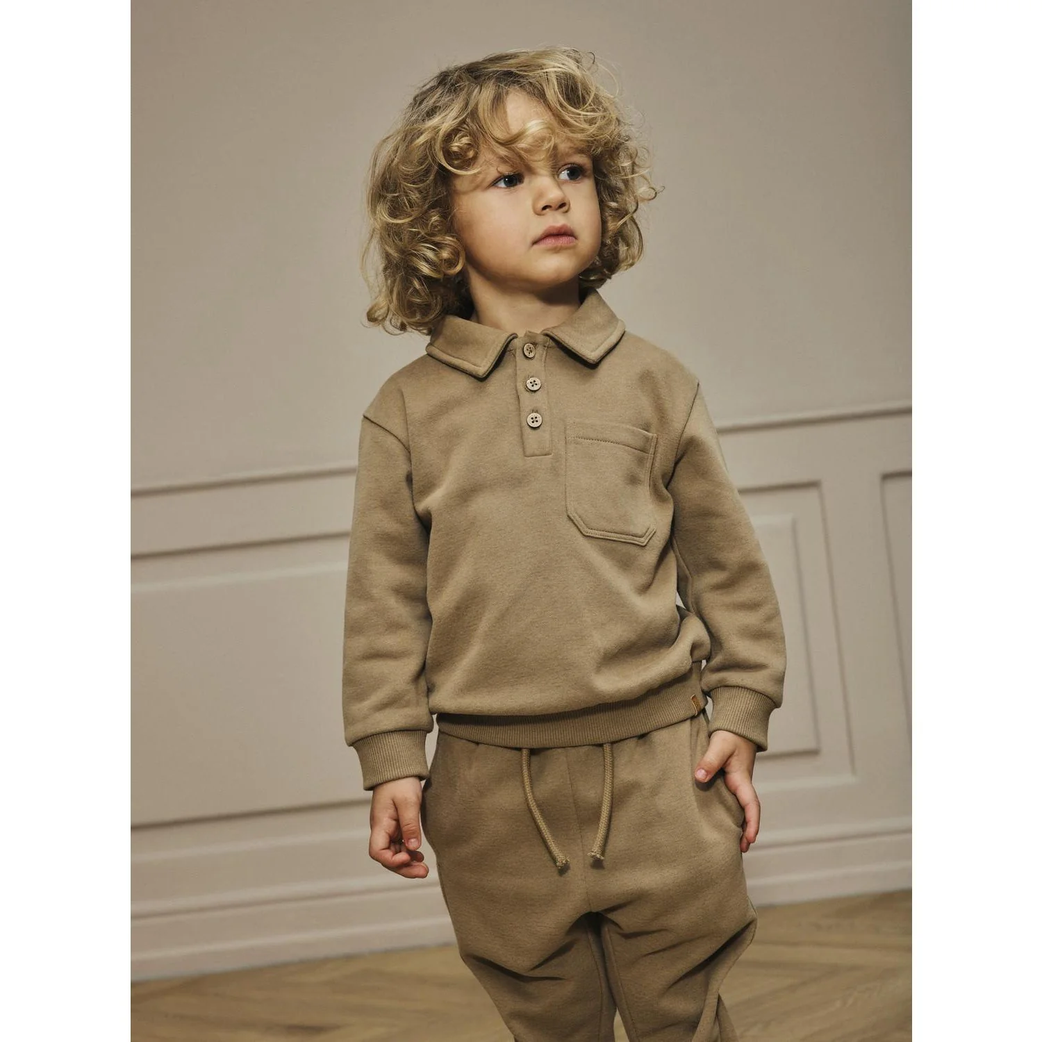 Lil'Atelier Sepia Tint Nmmilondon Roa Ls Loose Sweat Lil - Image 2