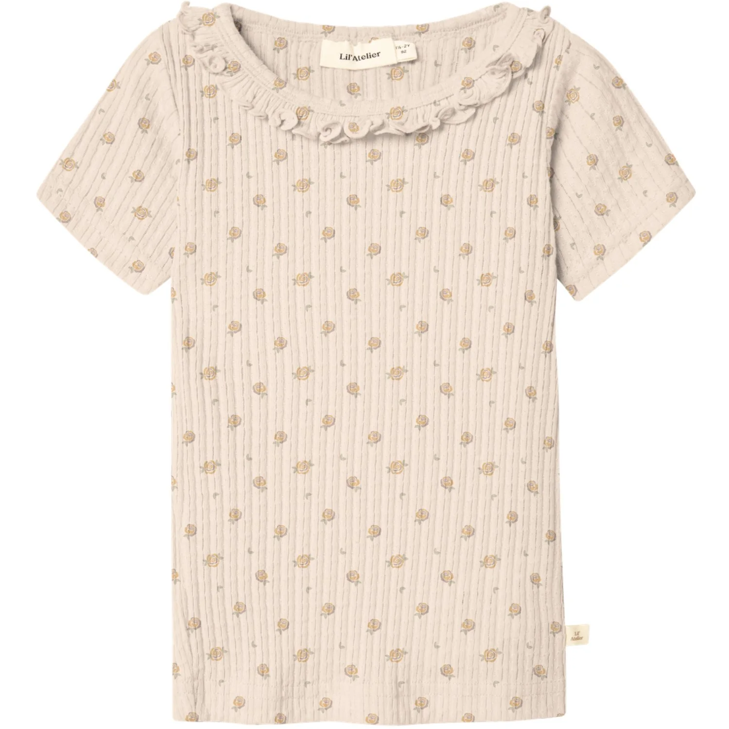 Lil'Atelier Shell Nmfhulla Hua Ss Slim Top Lil
