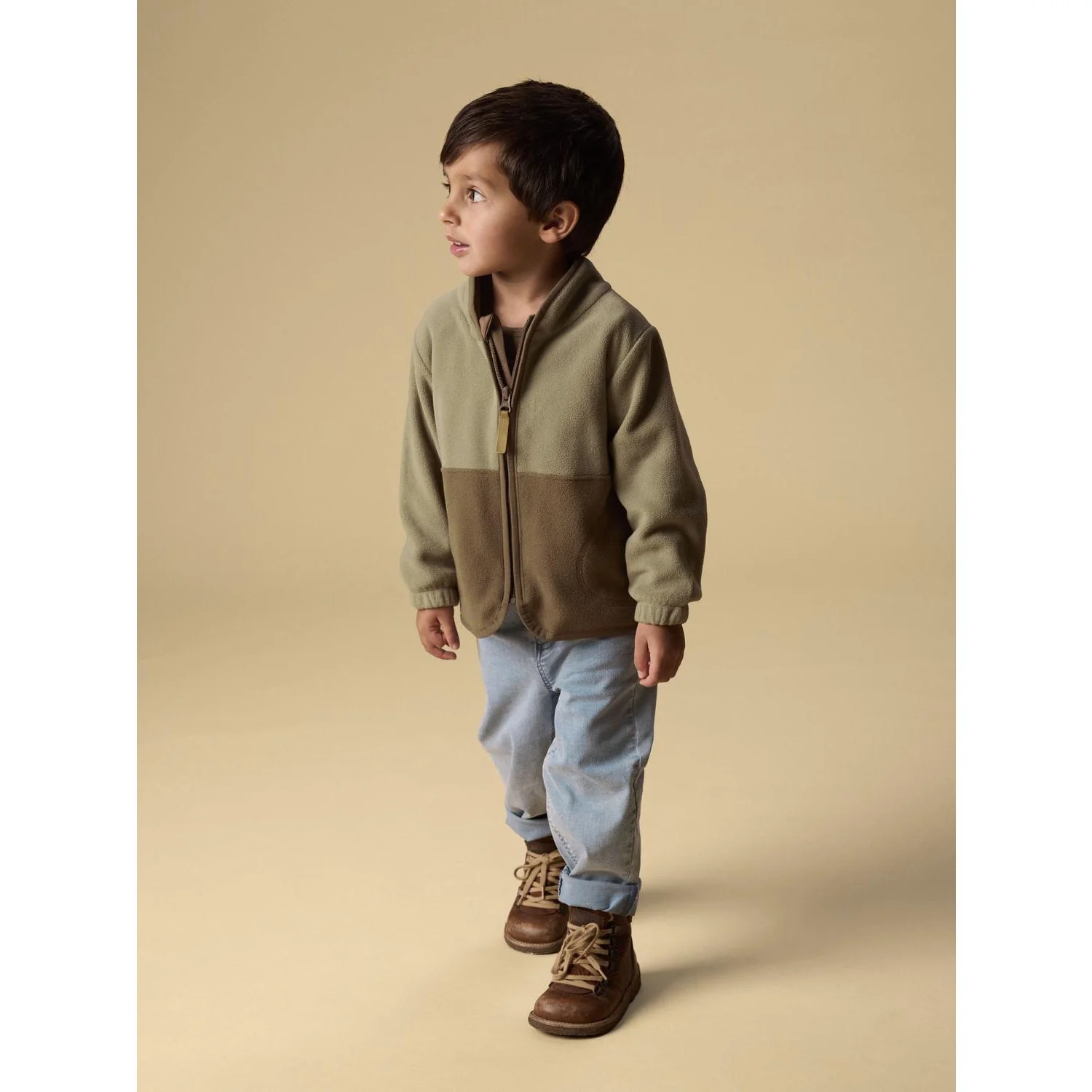 Lil'Atelier Shitake Nmmlaspektra Fleece Jacket Fo Lil - Image 2