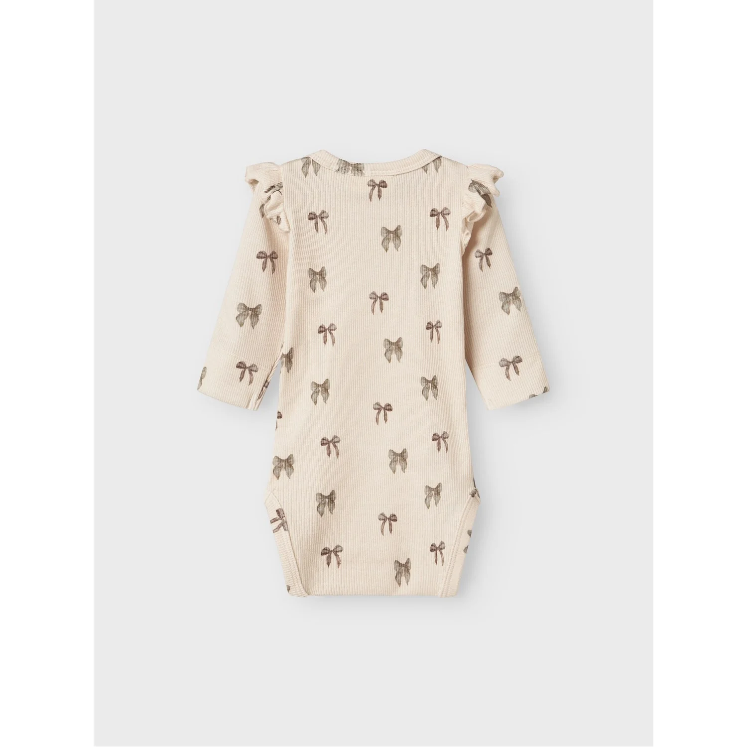 Lil'Atelier Silver Peony Bow Nbfgavo Eko Ls Slim Body Lil Noos - Image 4