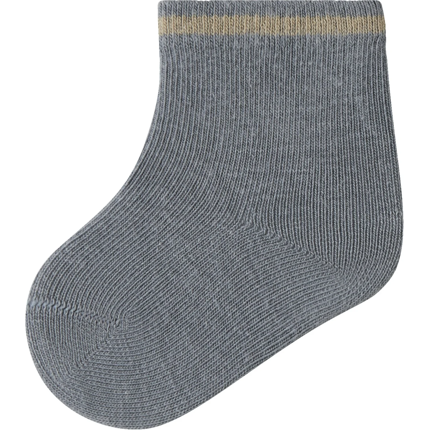 Lil'Atelier Sleet Twill Nbmelove Fir Stripe Socks Lil