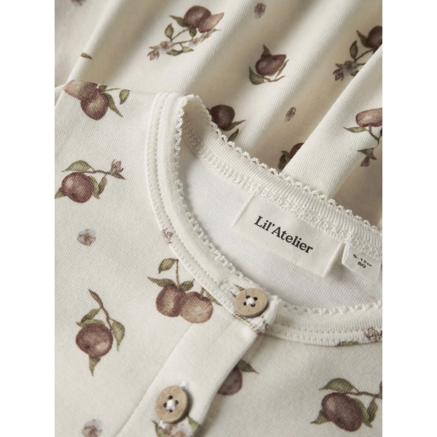 Lil'Atelier Turtledove Apple Nbfgayo Kin Ls Body Dress Lil - Image 2