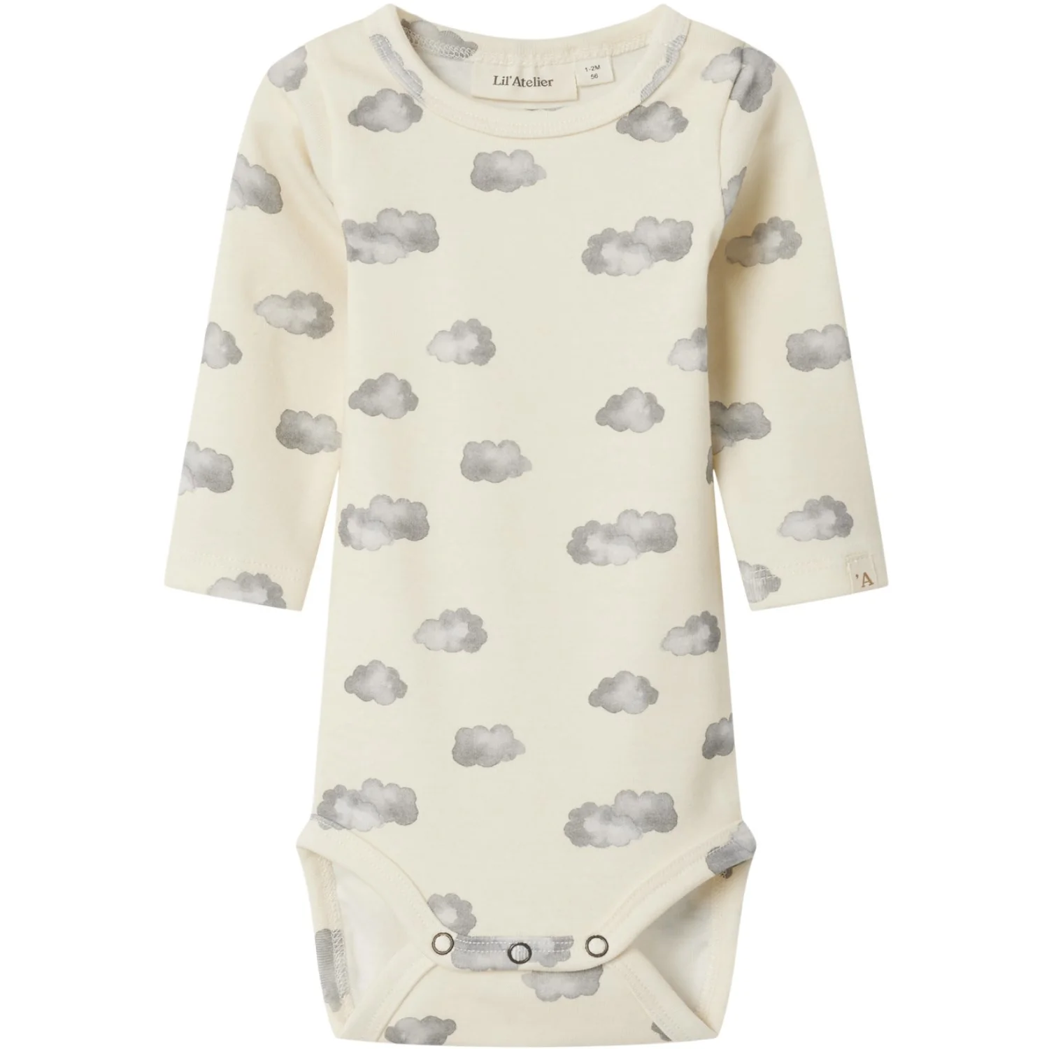 Lil'Atelier Turtledove Blue Cloud Nbnlayo Kim Ls Slim Body Lil Noos