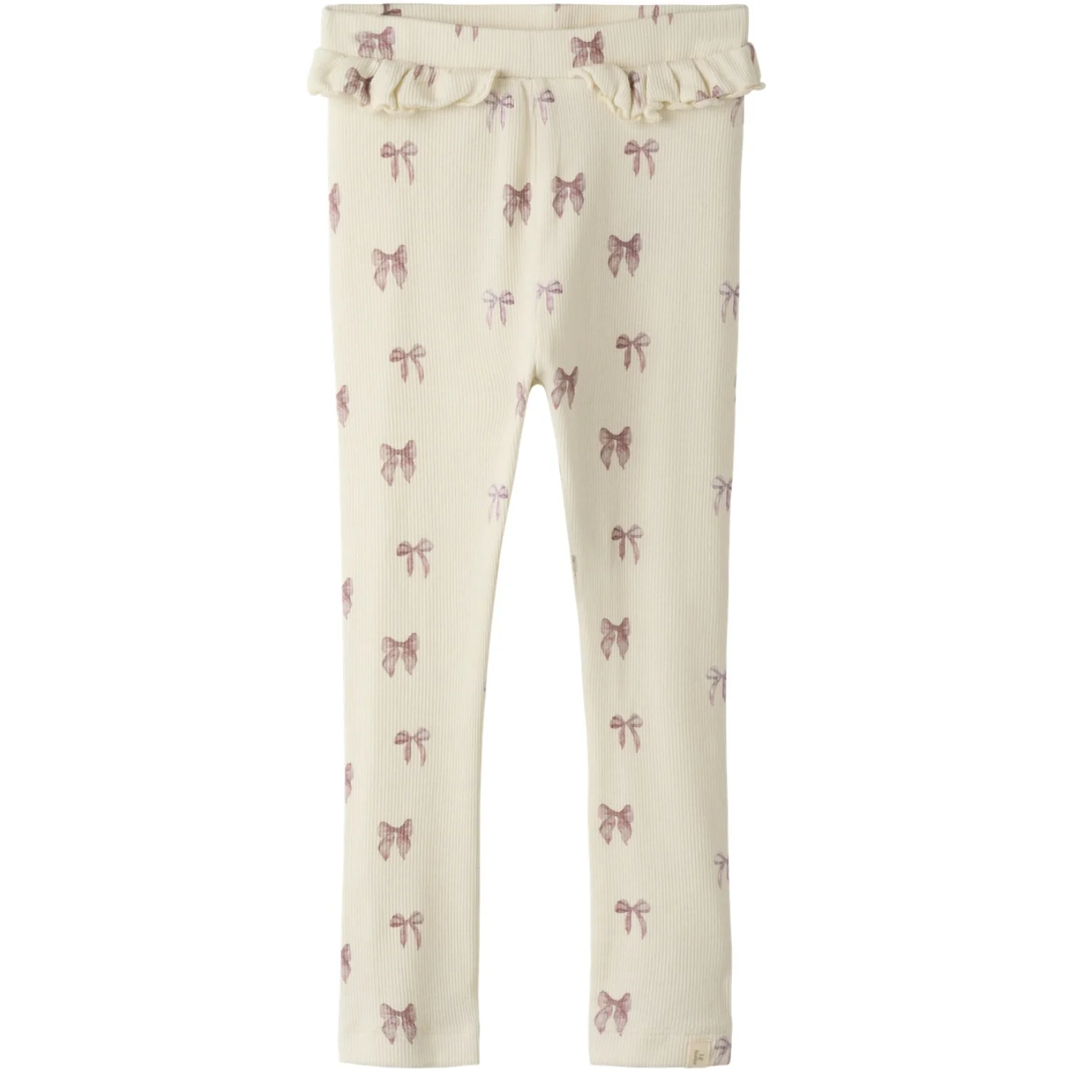 Lil'Atelier Turtledove Bow Nmfgavo Efi Slim Leggings Lil Noos
