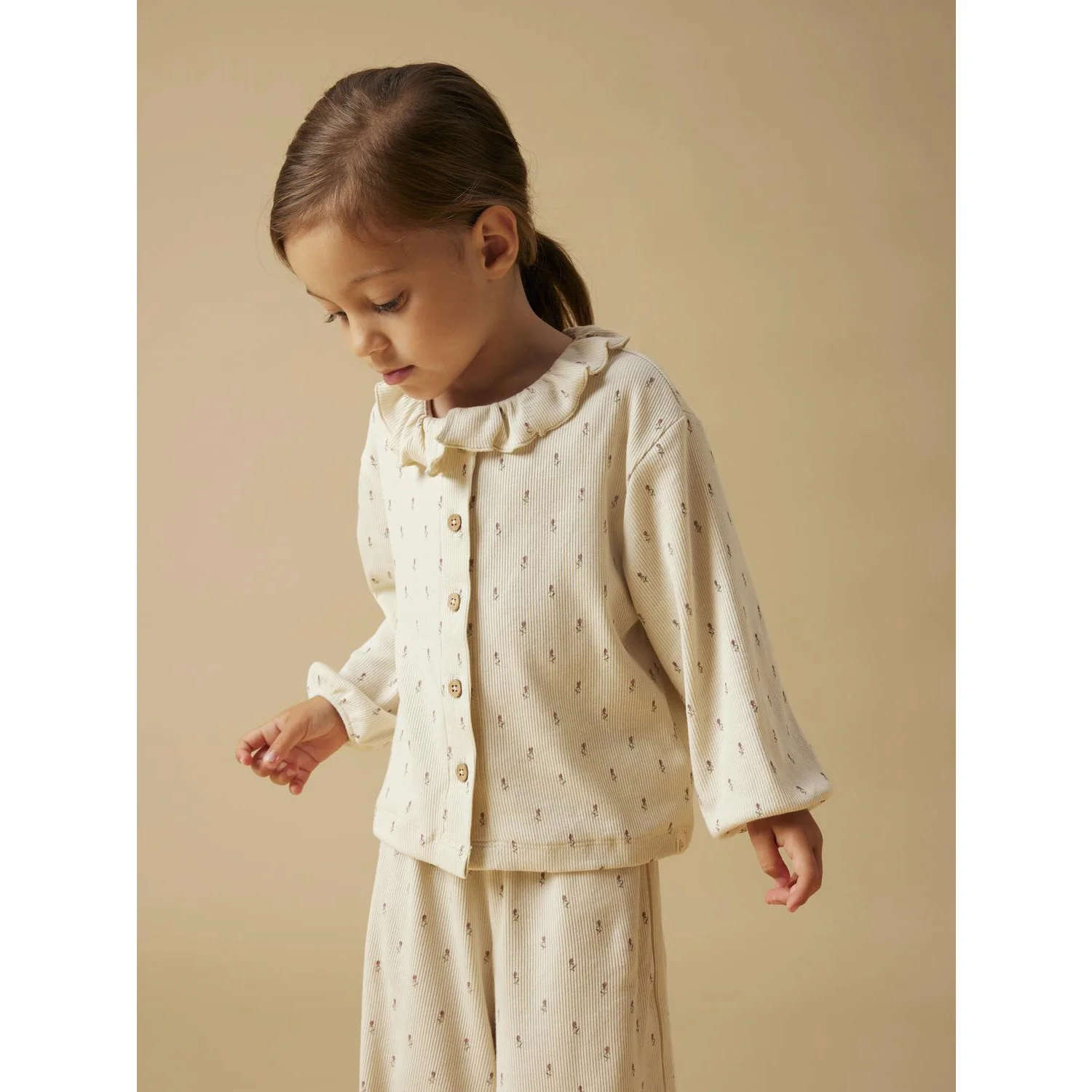 Lil'Atelier Turtledove Floral Nmfgago Rua Loose Night Set Lil - Image 3