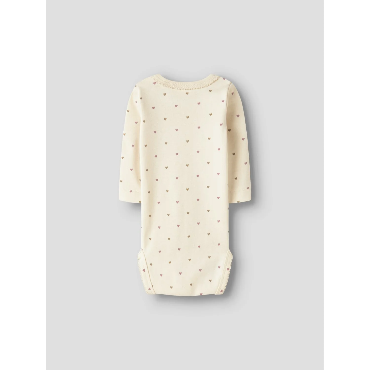 Lil'Atelier Turtledove Heart Nbflalo Tig Ls Slim Body Lil - Image 3