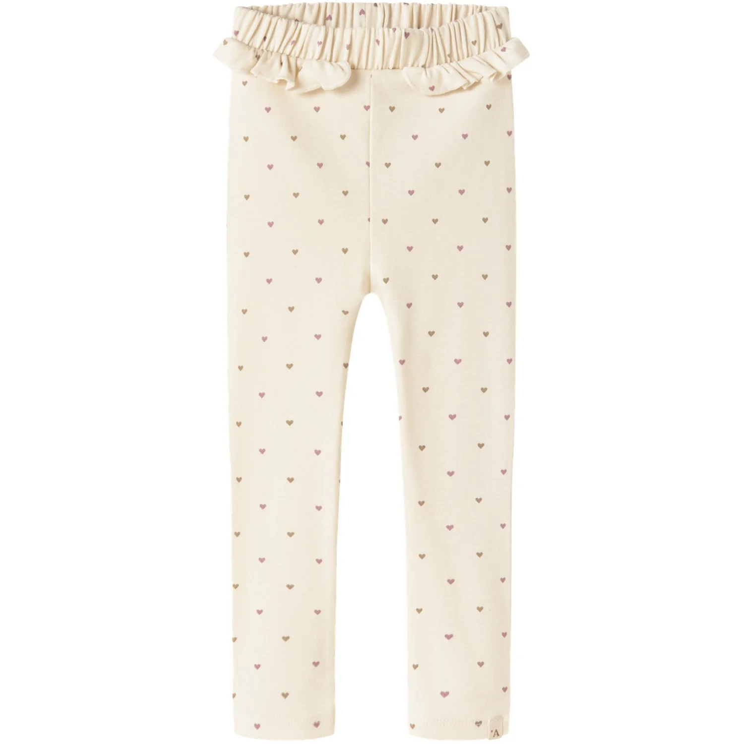 Lil'Atelier Turtledove Heart Nmflalo Tai Slim Leggings Lil