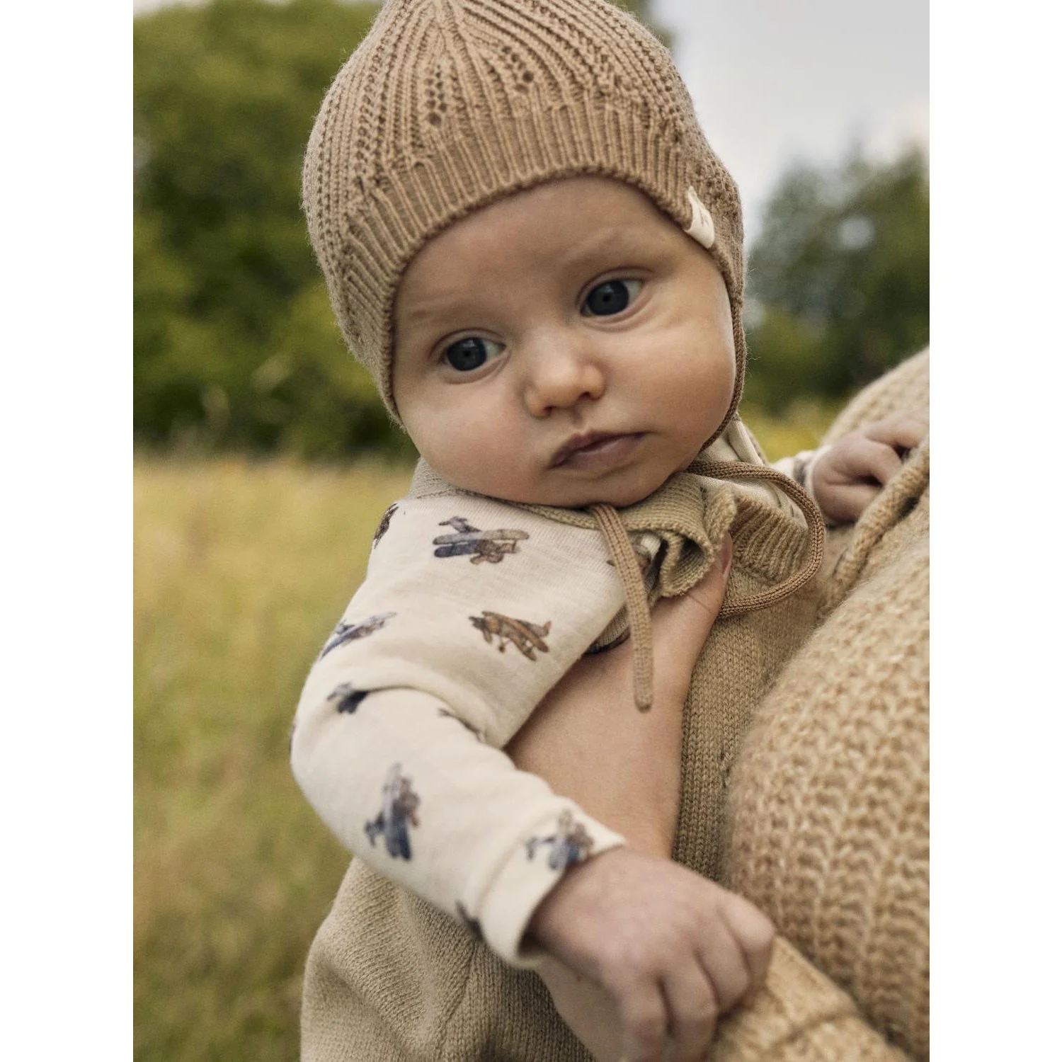 Lil'Atelier Turtledove Melange Nbmnalu Wo/Mo Ls Slim Body Lil Noos - Image 3