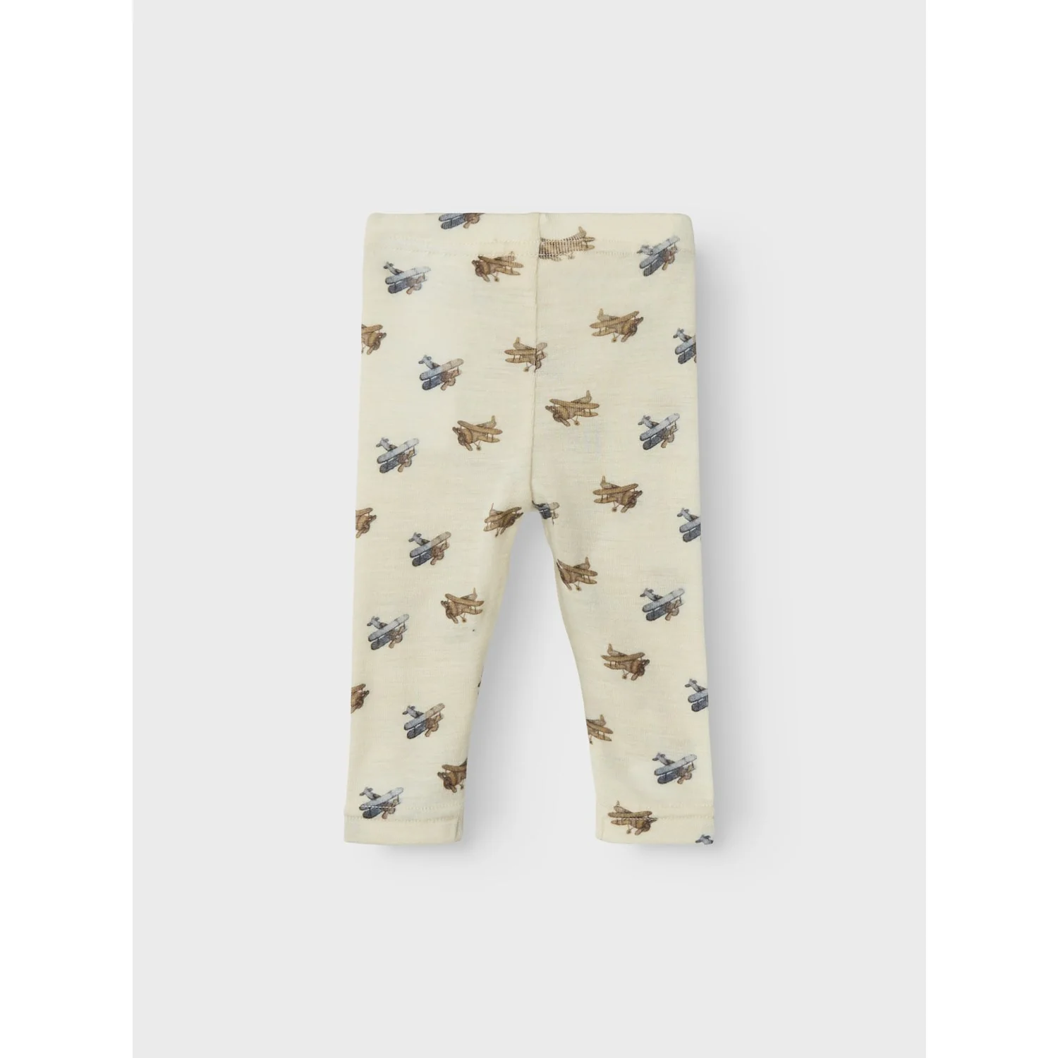 Lil'Atelier Turtledove Melange Nbmnalu Wo/Mo Slim Leggings Lil Noos - Image 4