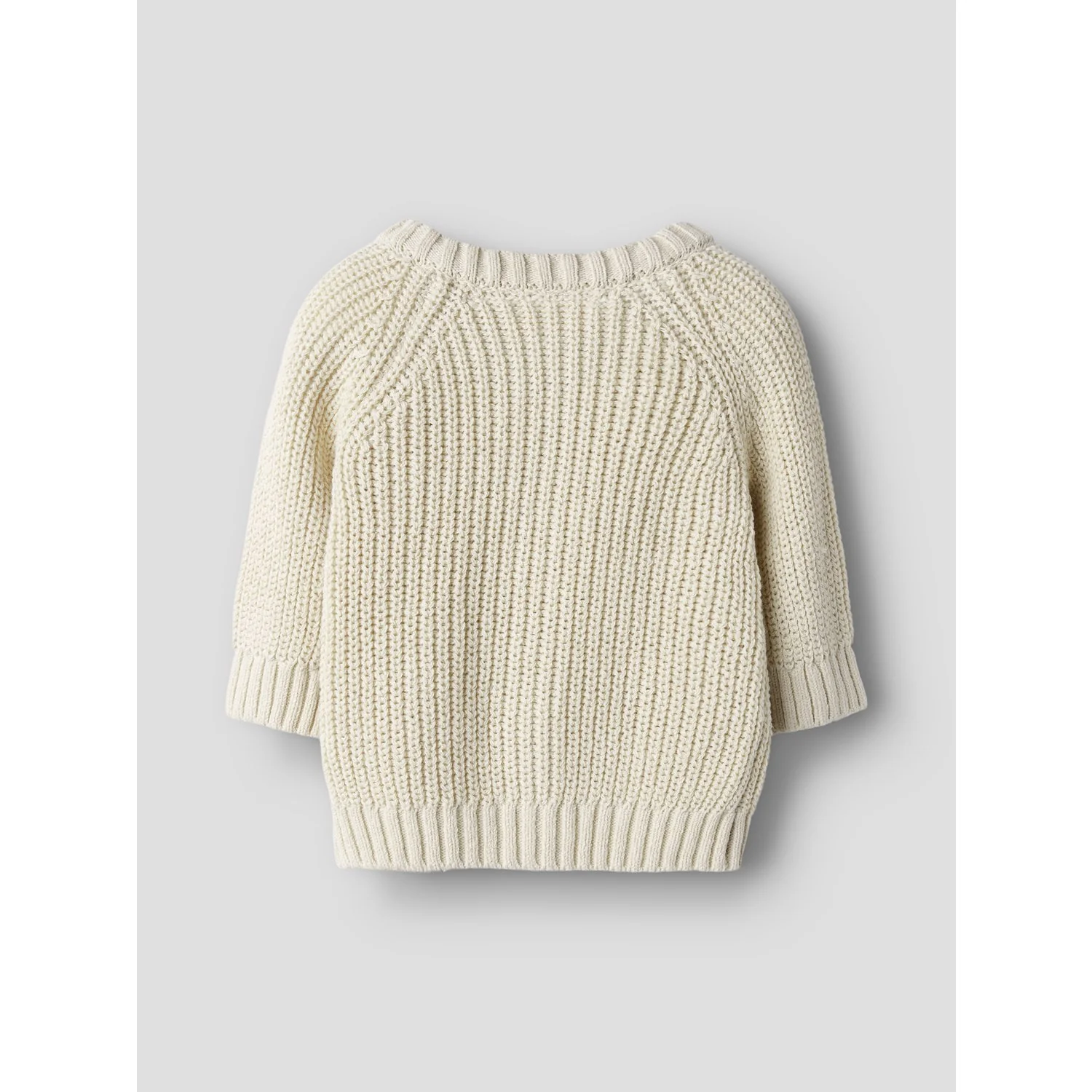 Lil'Atelier Turtledove Nbfemlen Len Ls Knit Card Lil - Image 3